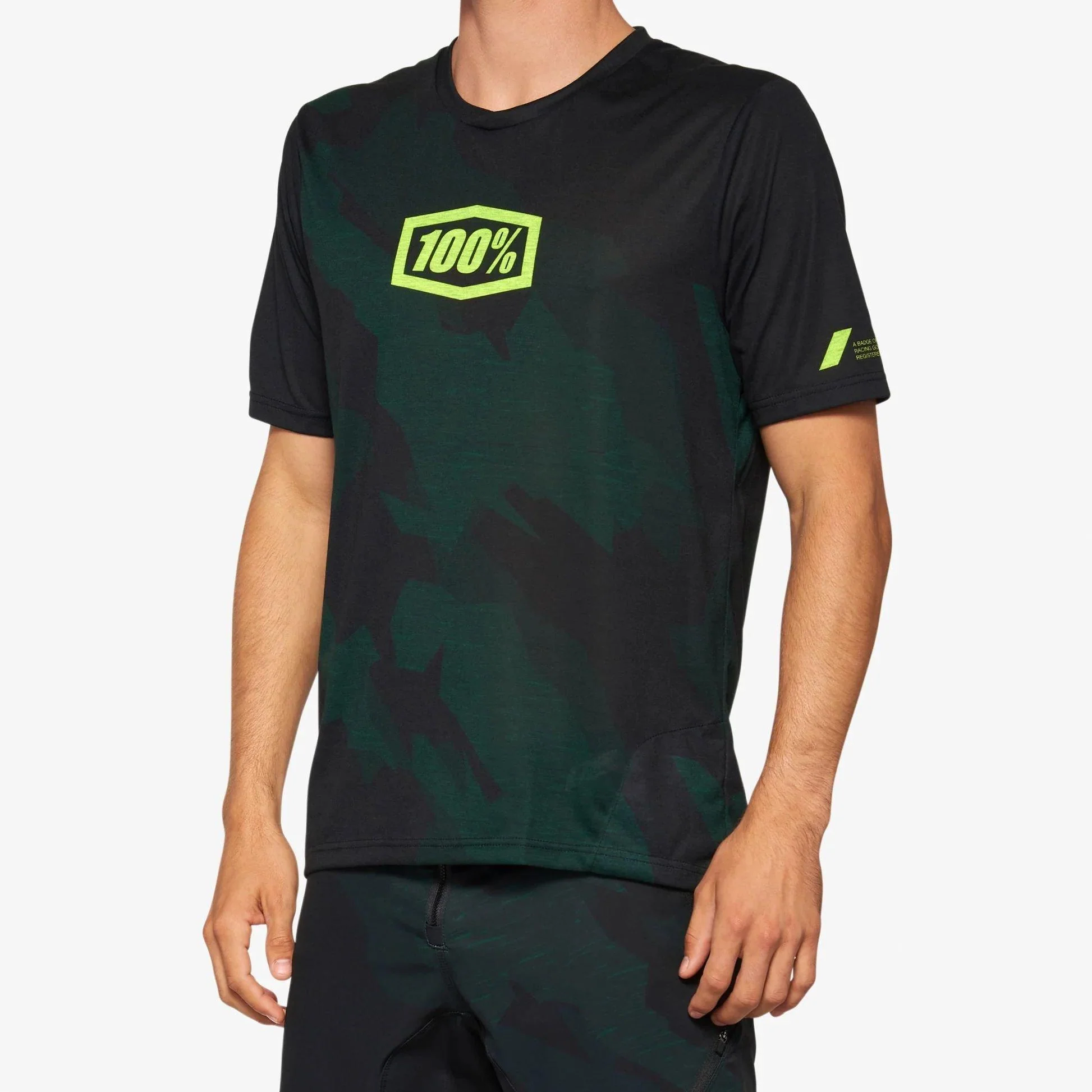Men's Airmatic LE Short Sleeve Jersey - Black / Camo