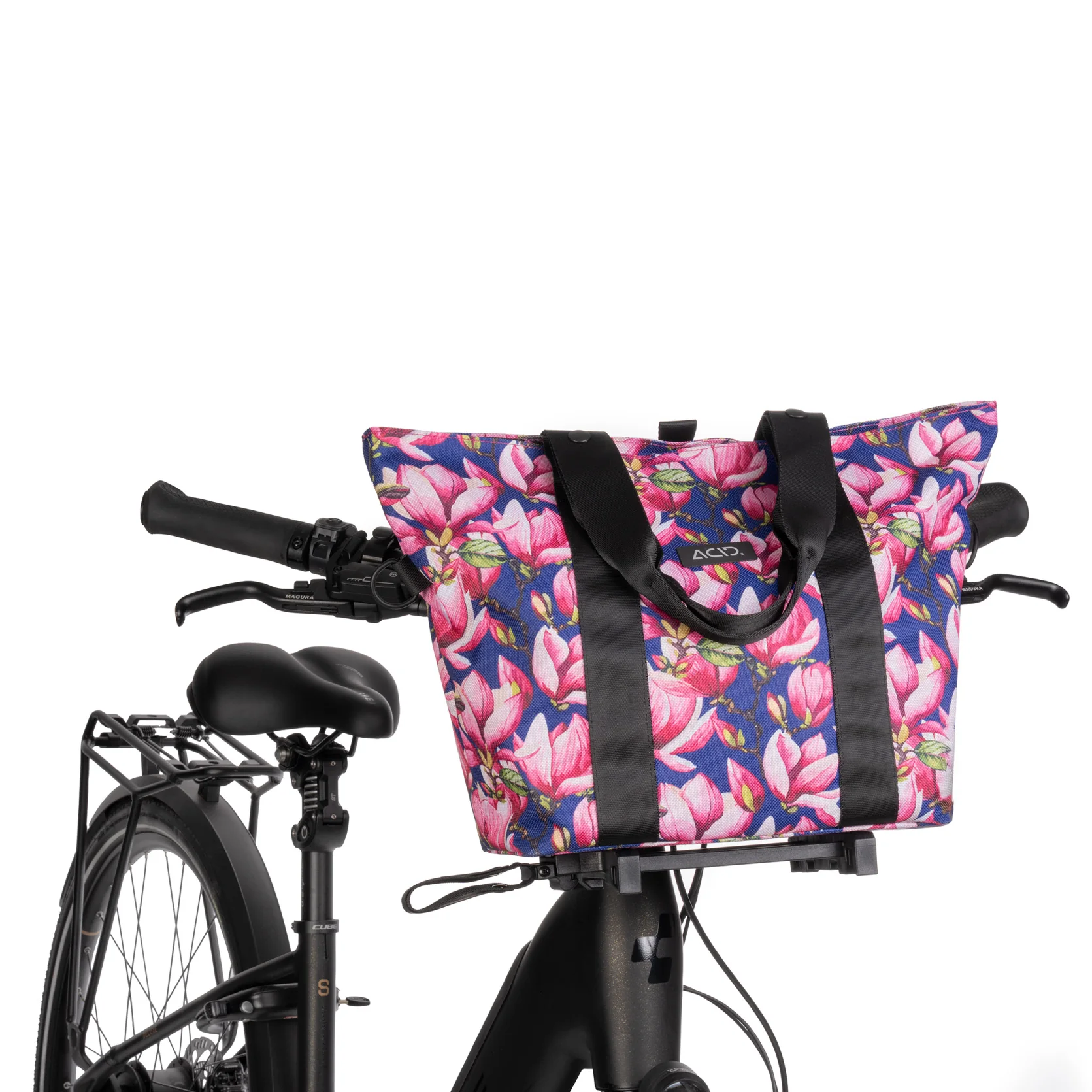 City 10 All-in-One Pannier Bag - Purple - Image 4
