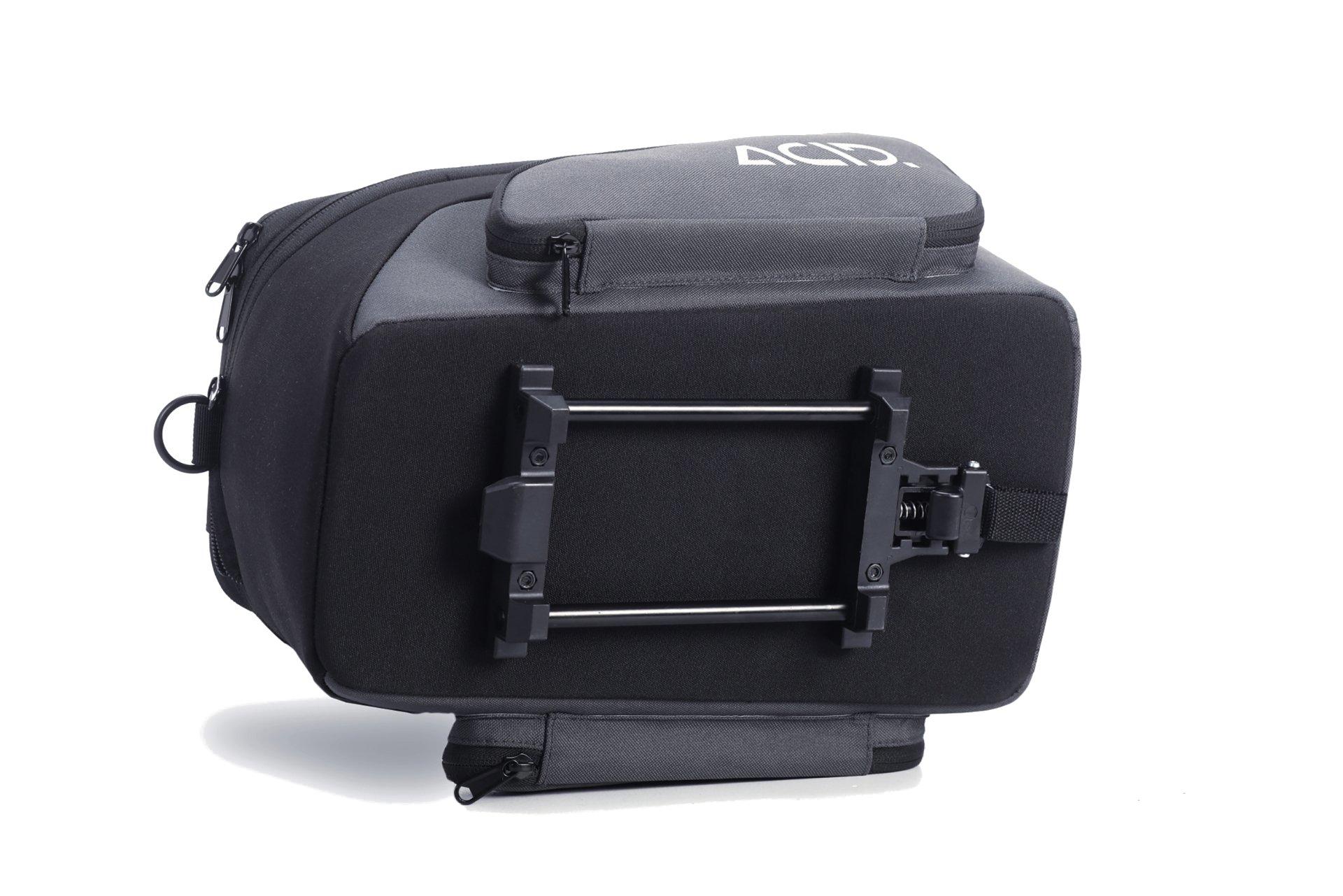 Pannier Trunk Bag CITY 8+7L RILink - Black - Image 3