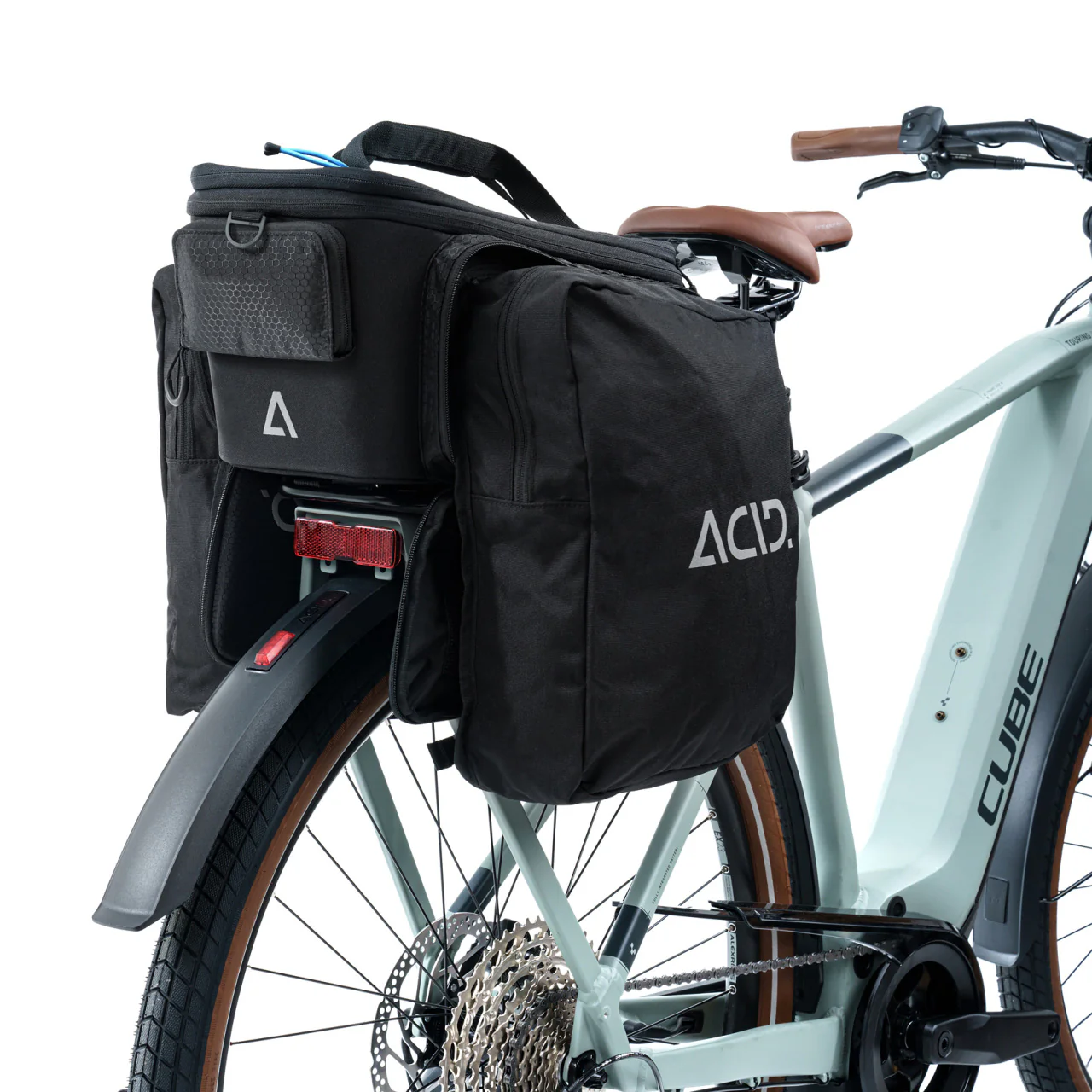 Pannier Trunk Bag CITY 8+16L RILink - Black - Image 5