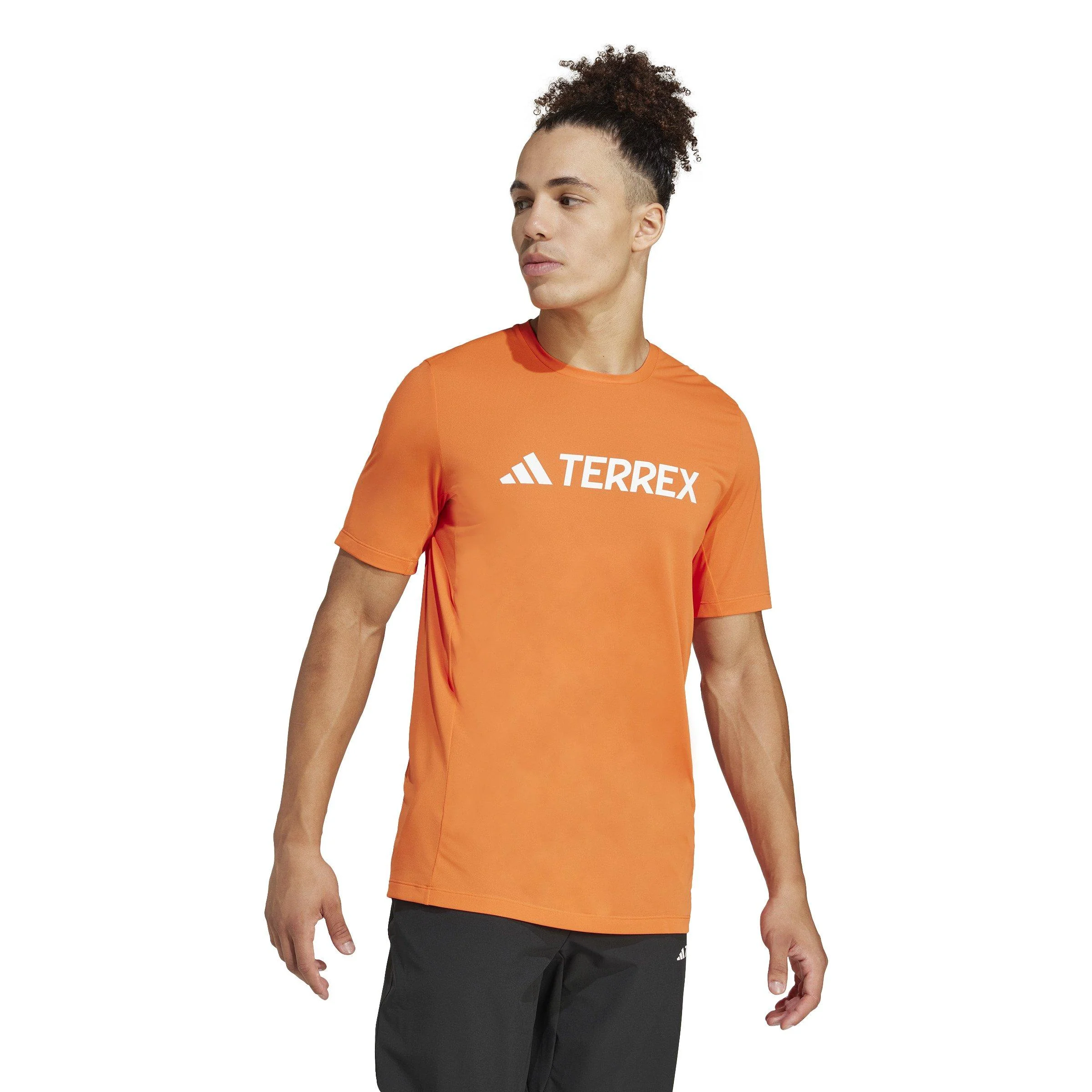 Men's Multi Climacool Tech T-Shirt - Orange - Image 4