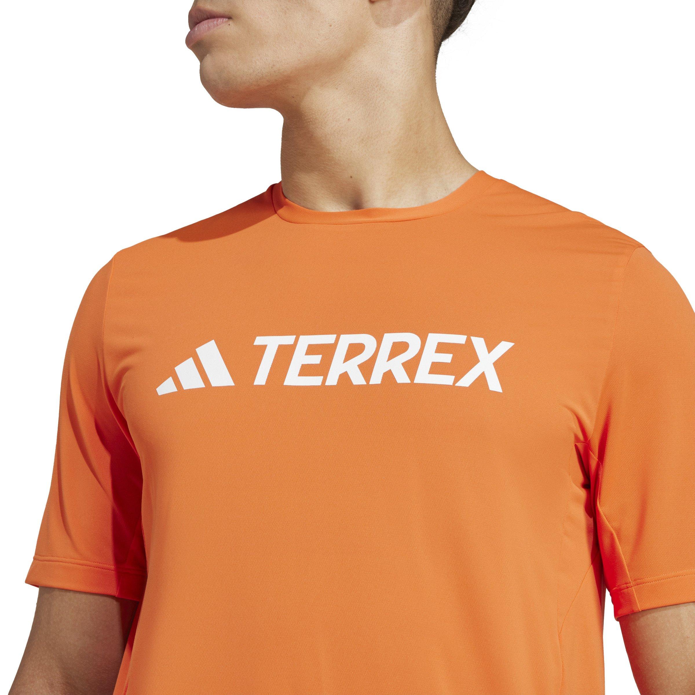 Men's Multi Climacool Tech T-Shirt - Orange - Image 5