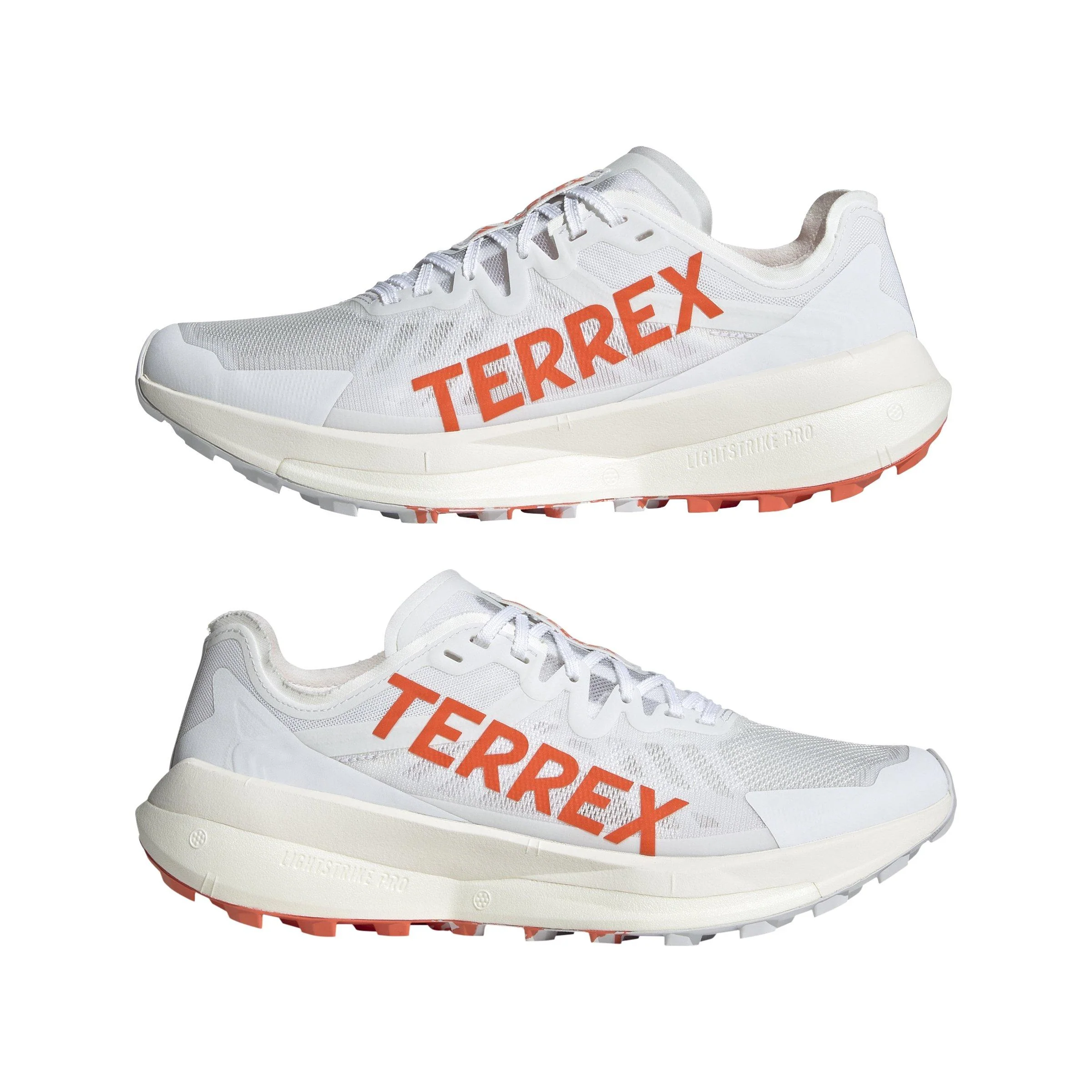 Men's Agravic Speed Trail Running Shoes - White - Image 6