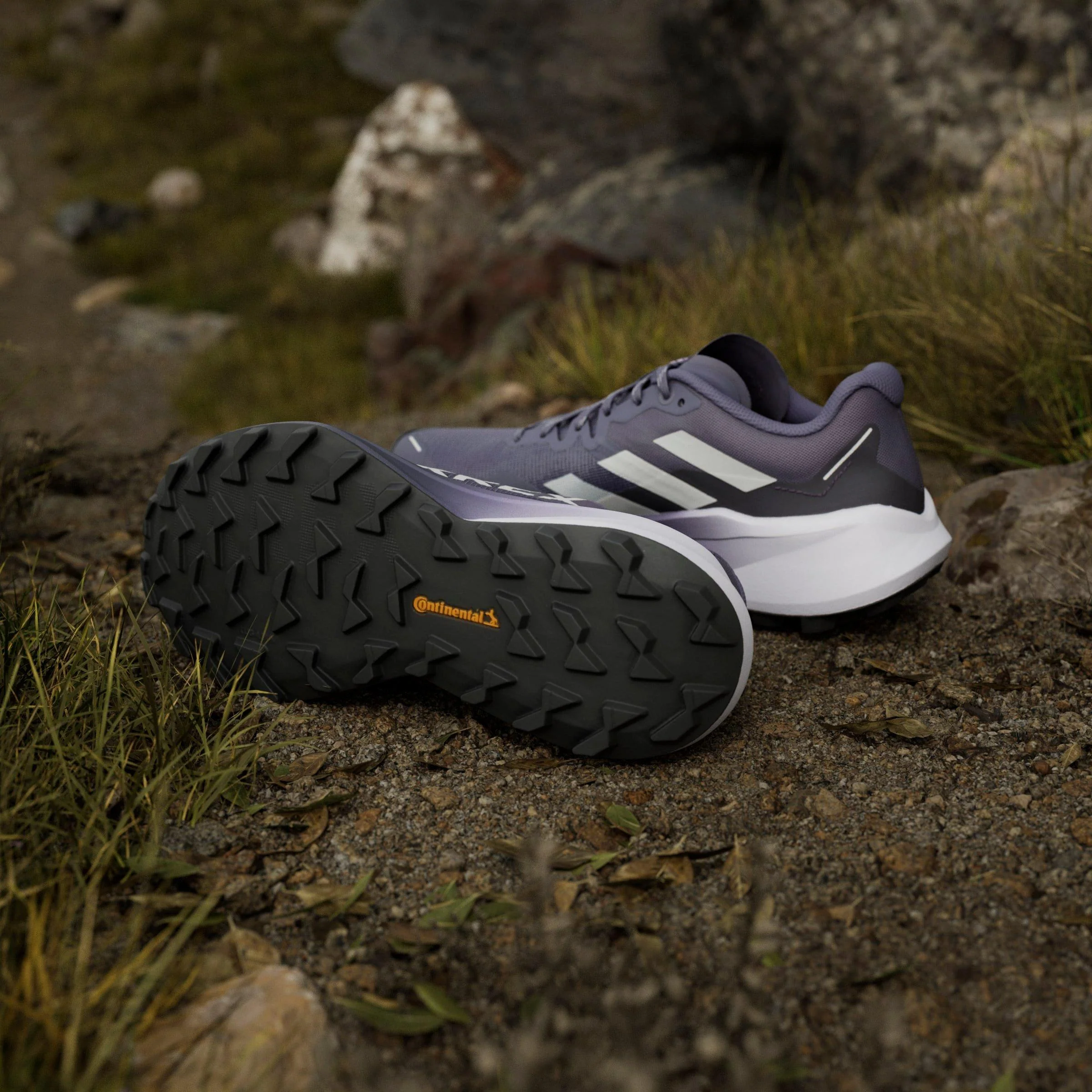 Women's Agravic 3 Trail Running Shoes - Purple - Image 10