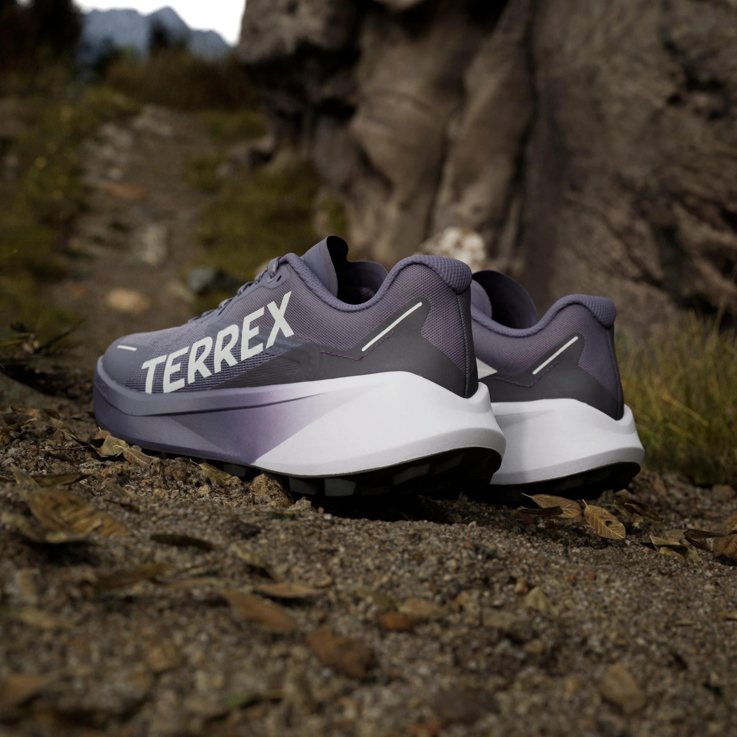 Women's Agravic 3 Trail Running Shoes - Purple - Image 11