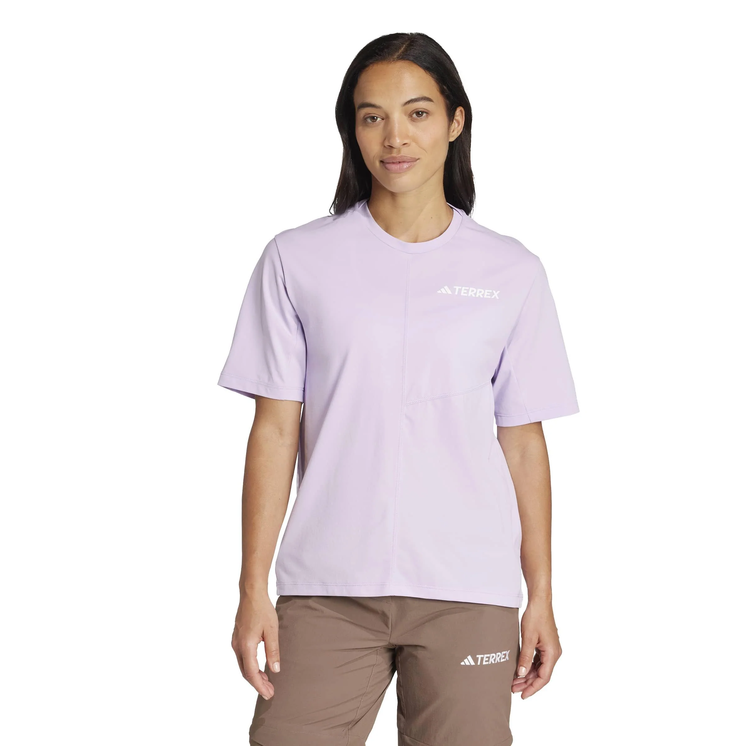 Women's Multi Climacool T-Shirt - Purple - Image 2