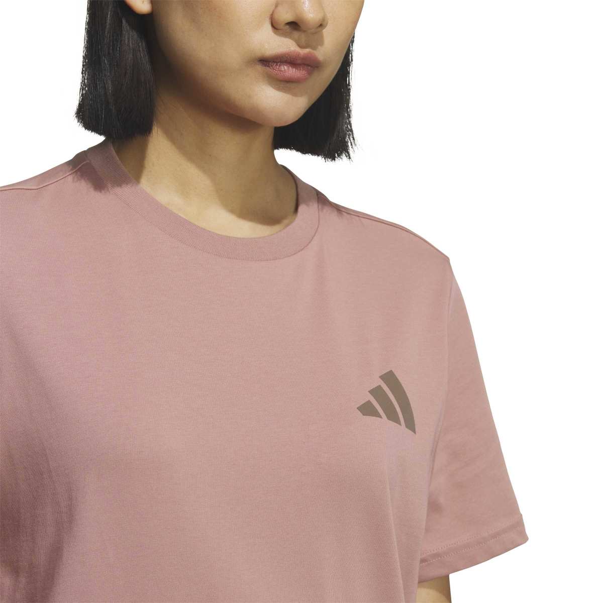 Women's Multi Graphic T-Shirt - Pink - Image 4