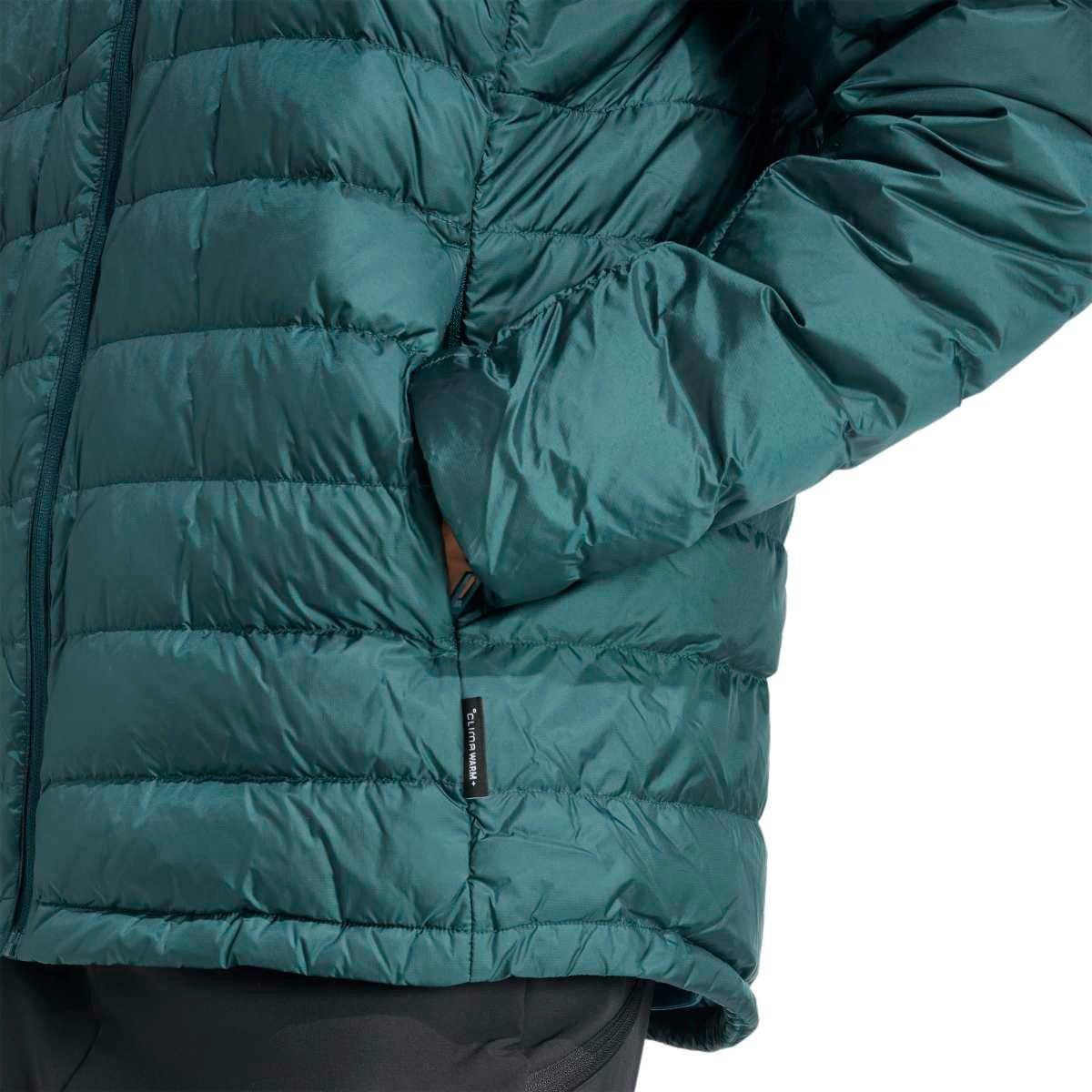 Men's Xperior Down Hooded Jacket - Green - Image 5