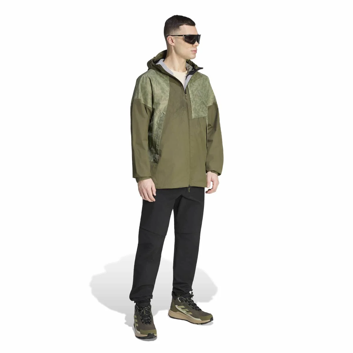 Men's Xperior 2.5L Hybrid Waterproof Jacket - Green - Image 6