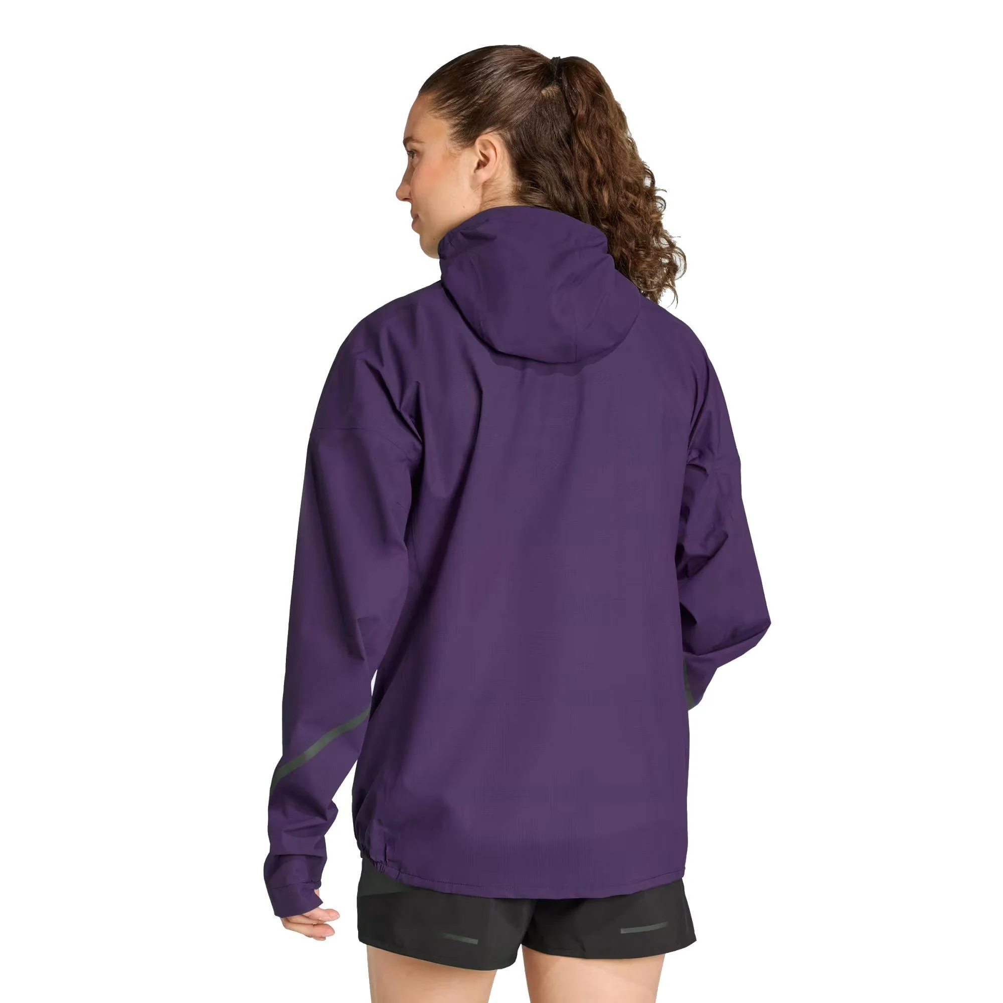 Women's Xperior Light Rain Jacket - Purple - Image 4