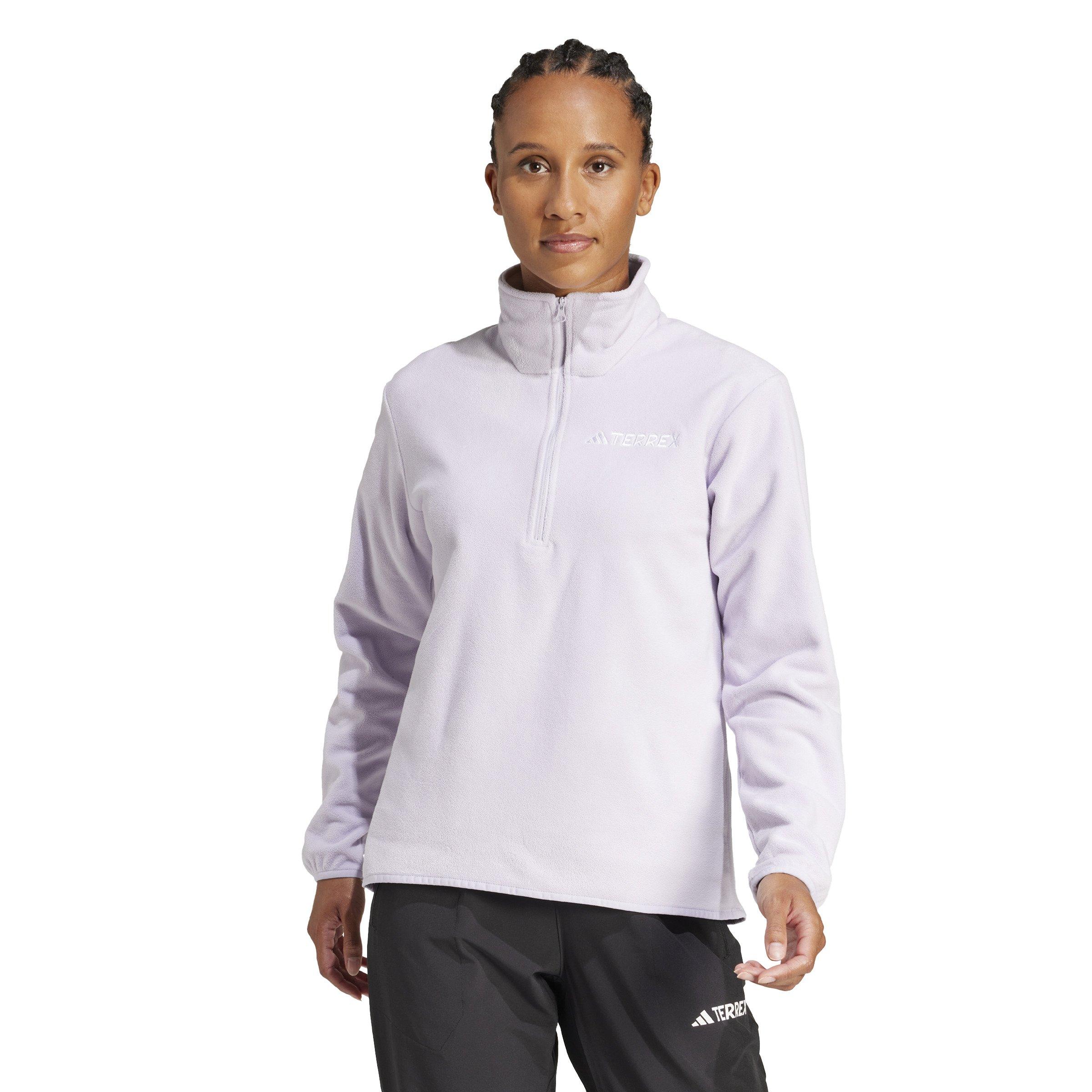 Women's Multi 1/2 Zip Fleece - Purple - Image 2