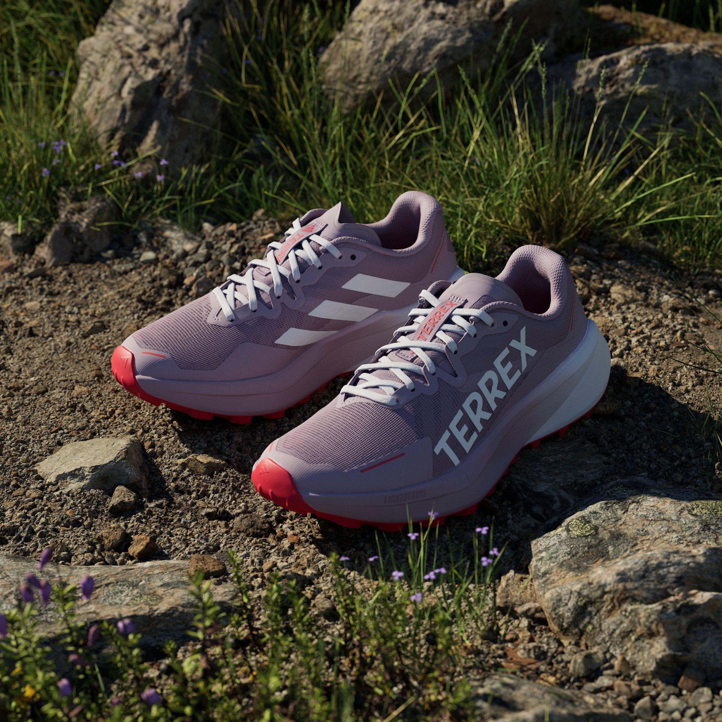 Women's Agravic 3 Trail Running Shoes - Light Purple - Image 9