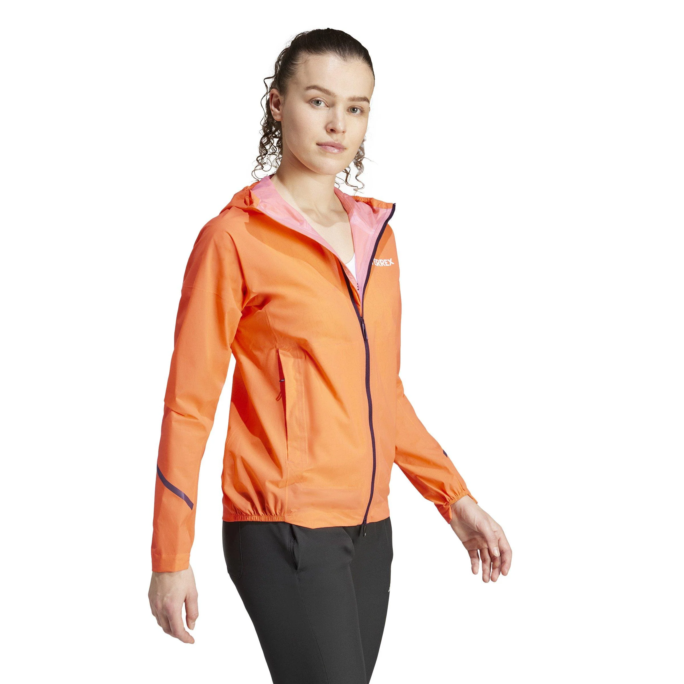 Women's Xperior Light Rain Jacket - Orange - Image 4