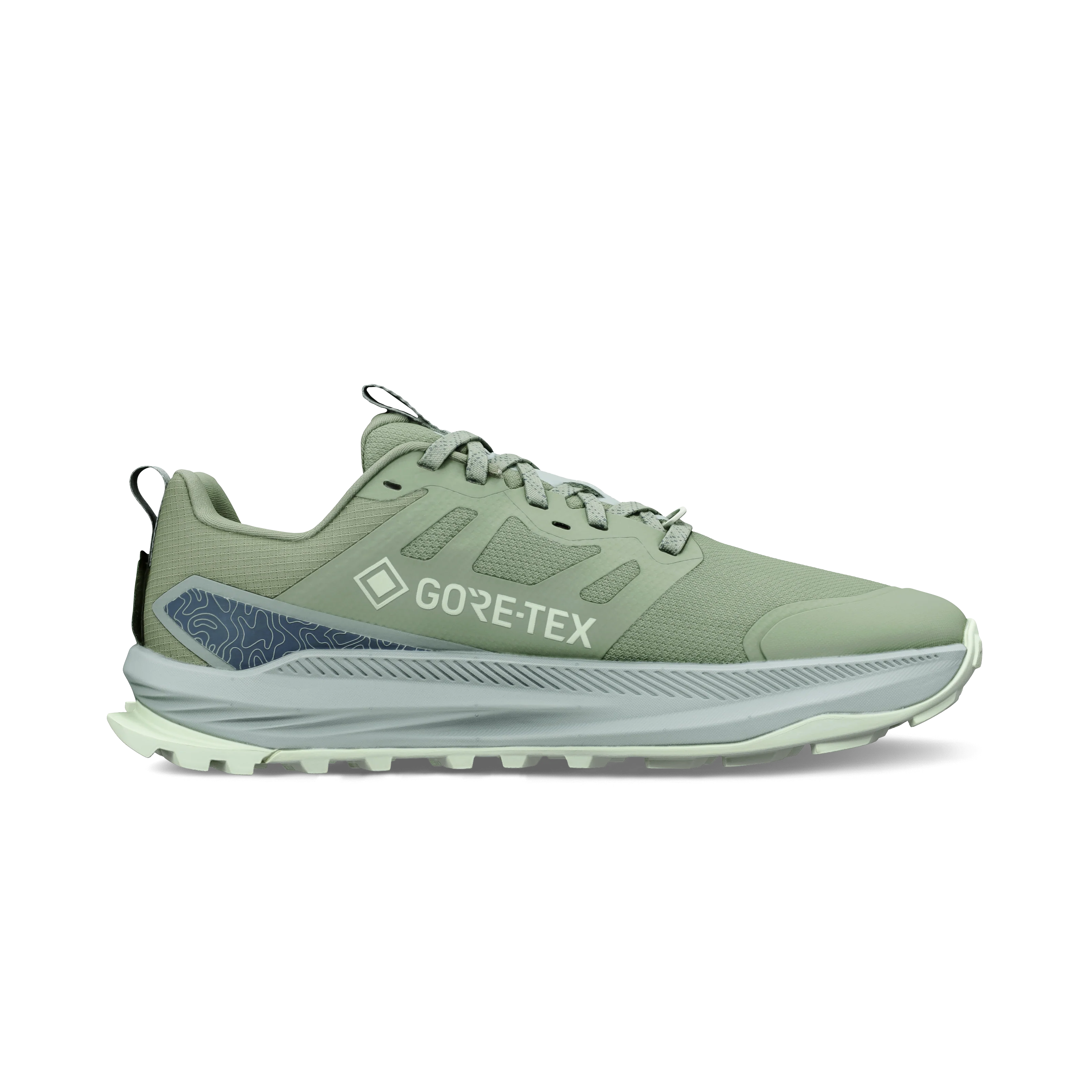 Women's Lone Peak 9+ GORE-TEX Shoes - Green - Image 3