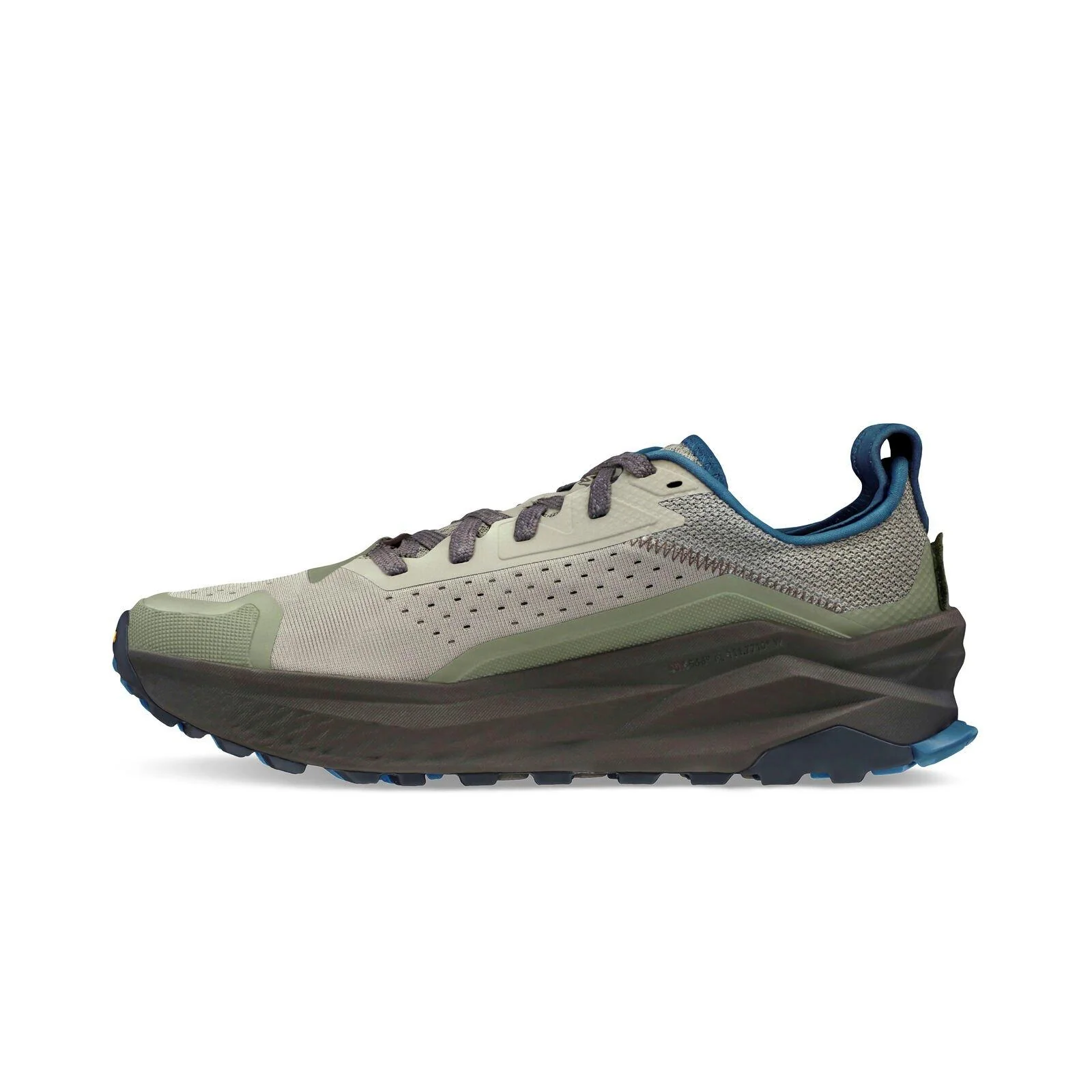 Men's Olympus 6 Trail Running Shoes - Green - Image 3