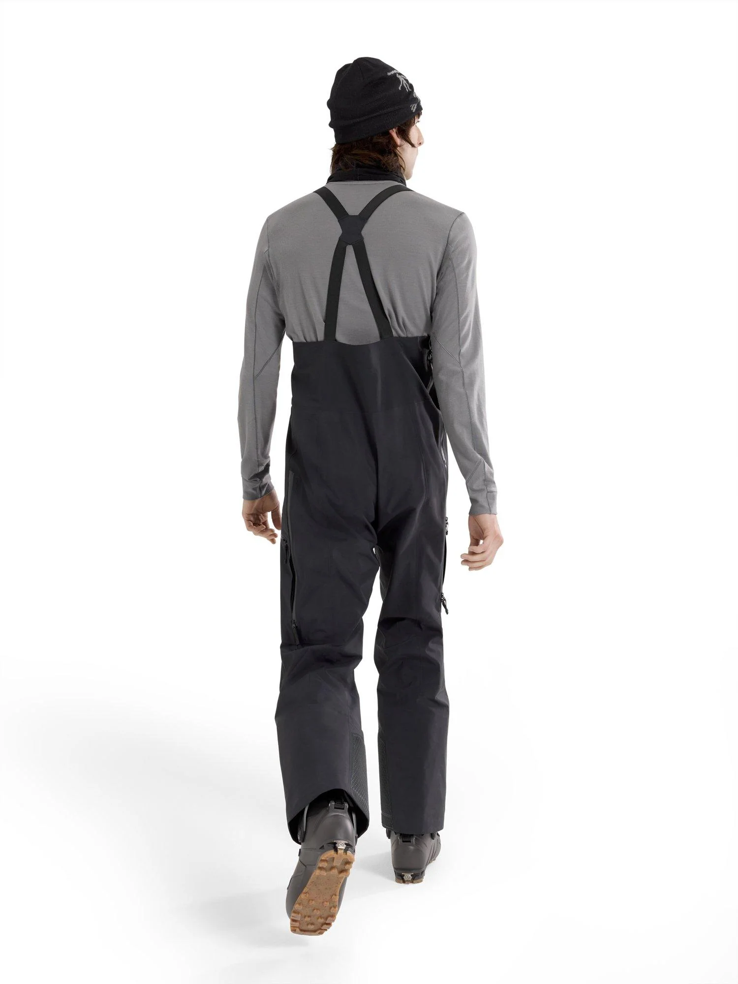 Men's Rush GORE-TEX Bib Pants - Black - Image 4