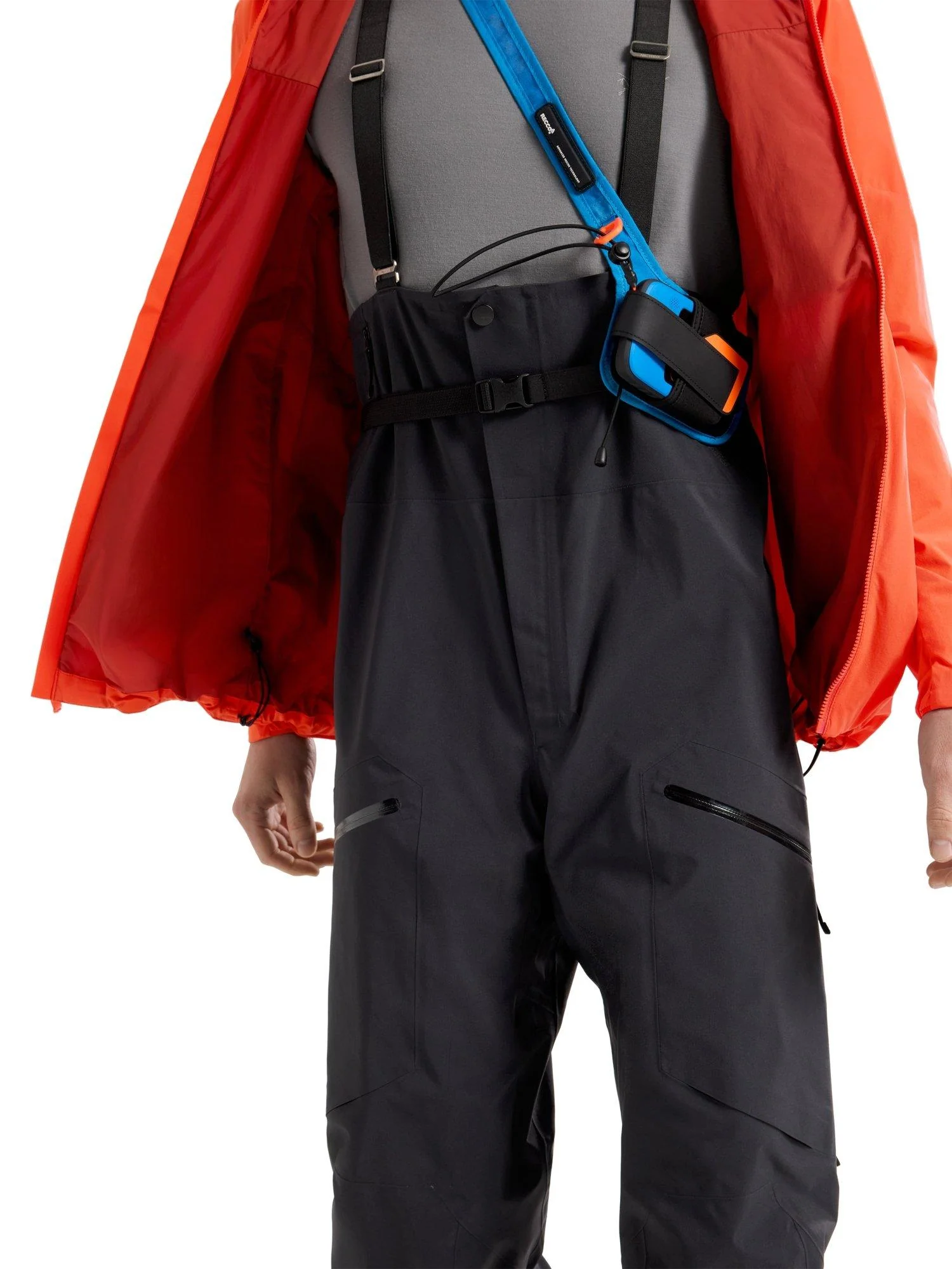 Men's Rush GORE-TEX Bib Pants - Black - Image 5