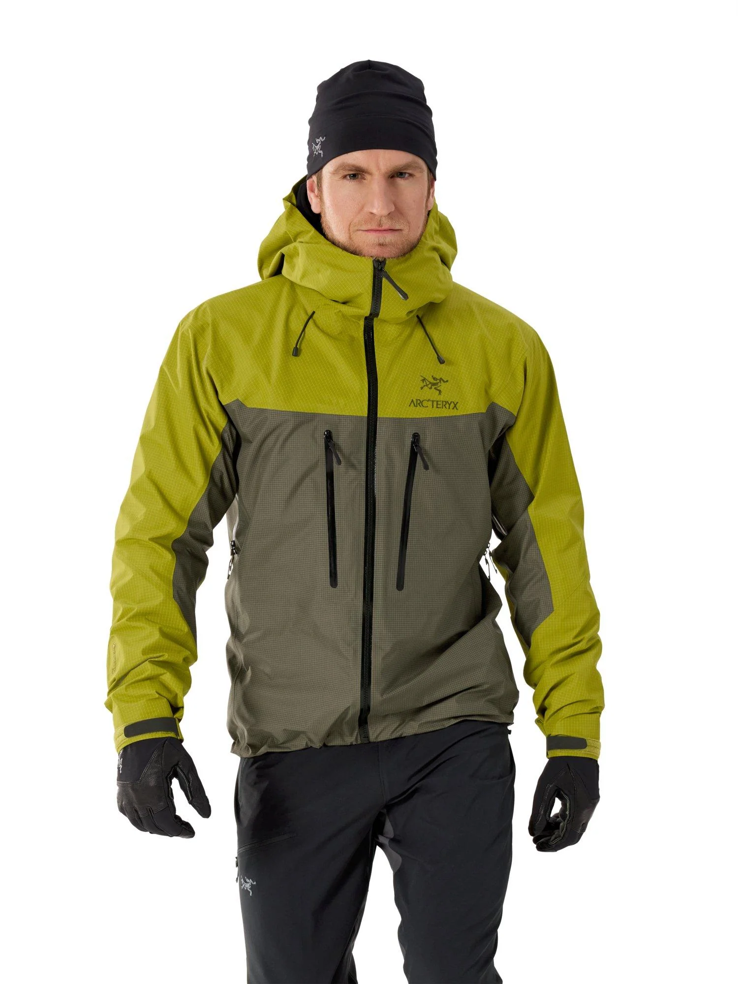 Men's Alpha Jacket - Olive Moss / Tatsu - Image 3