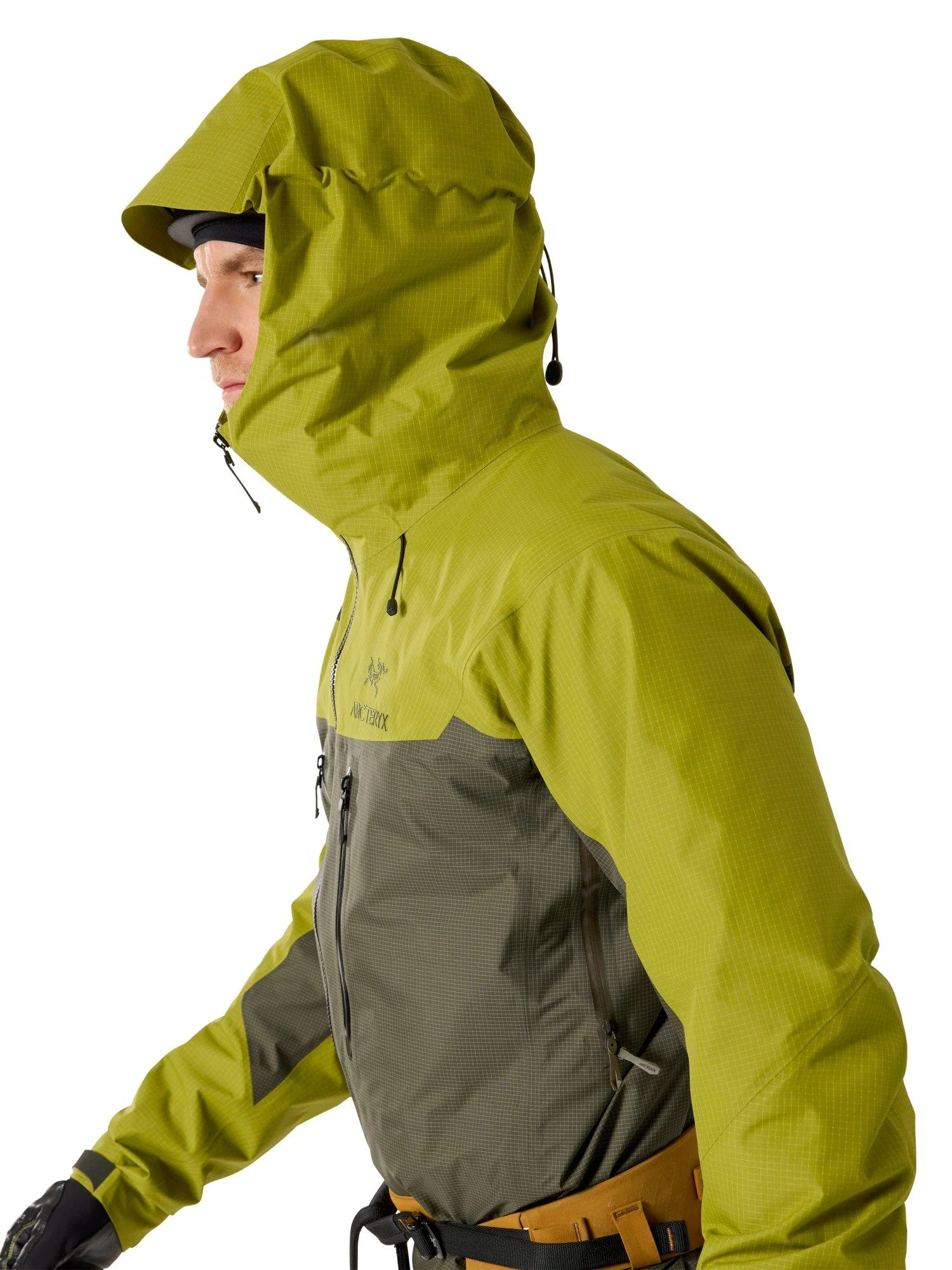 Men's Alpha Jacket - Olive Moss / Tatsu - Image 4