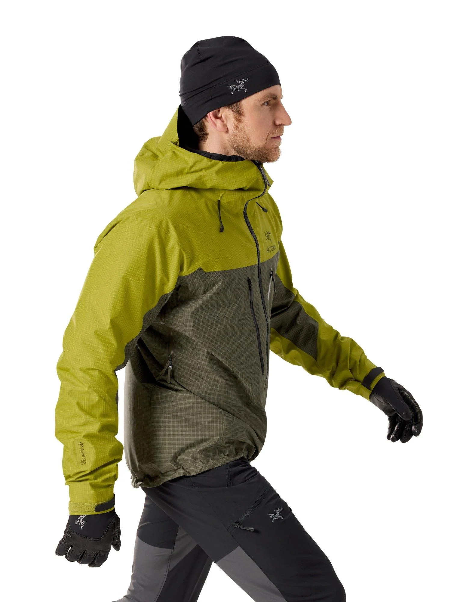 Men's Alpha Jacket - Olive Moss / Tatsu - Image 7