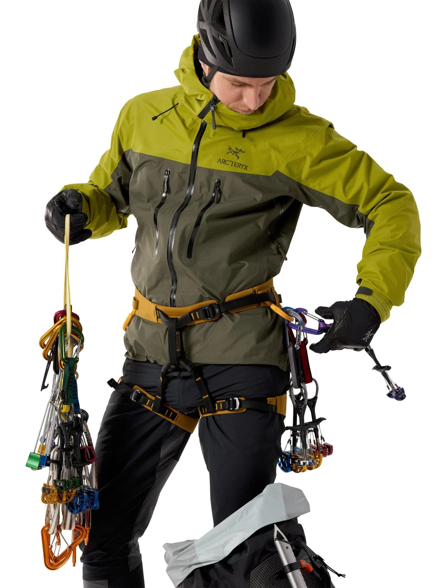 Men's Alpha Jacket - Olive Moss / Tatsu - Image 8