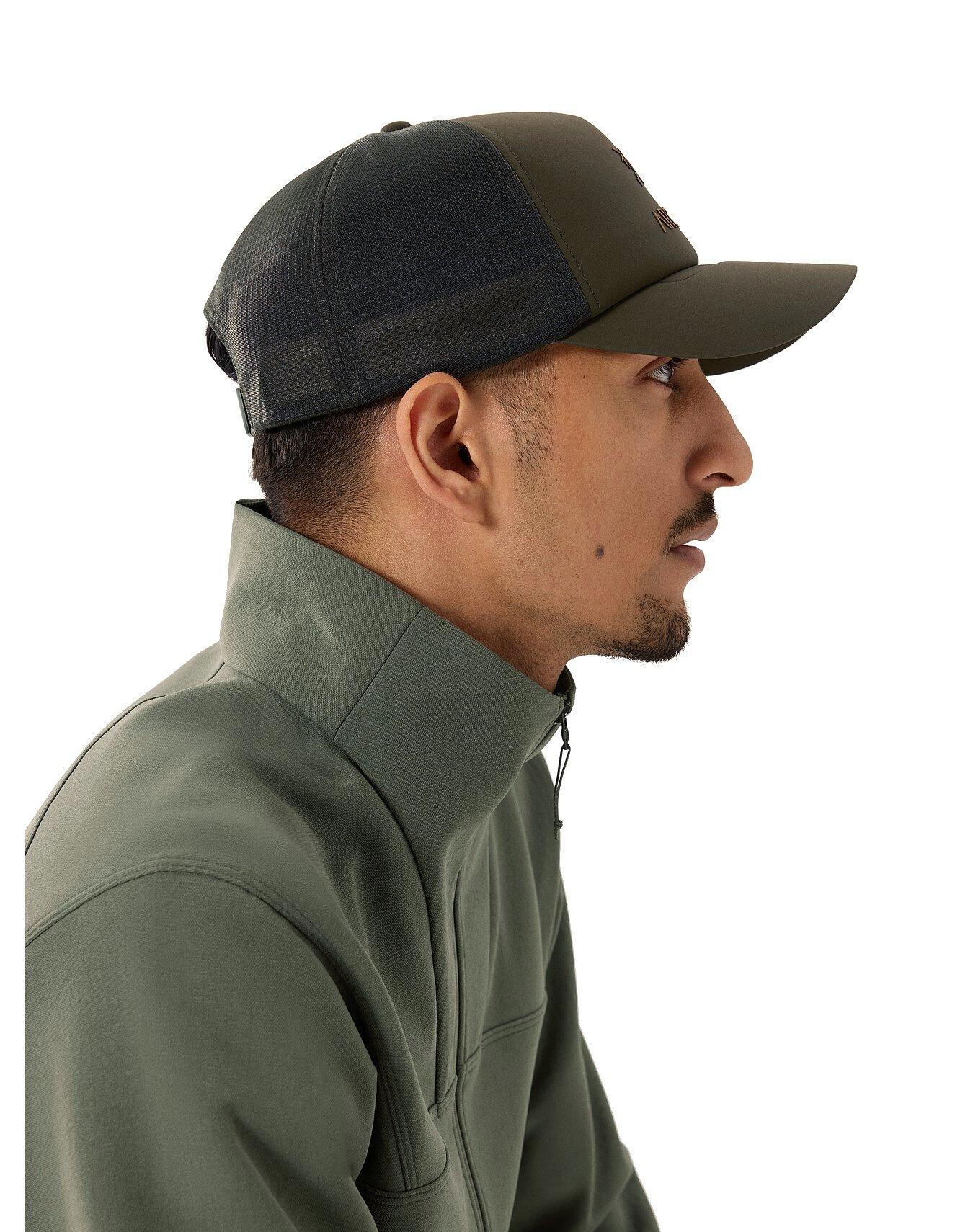 Unisex Bird Trucker Curved Hat - Forage/Tatsu - Image 4