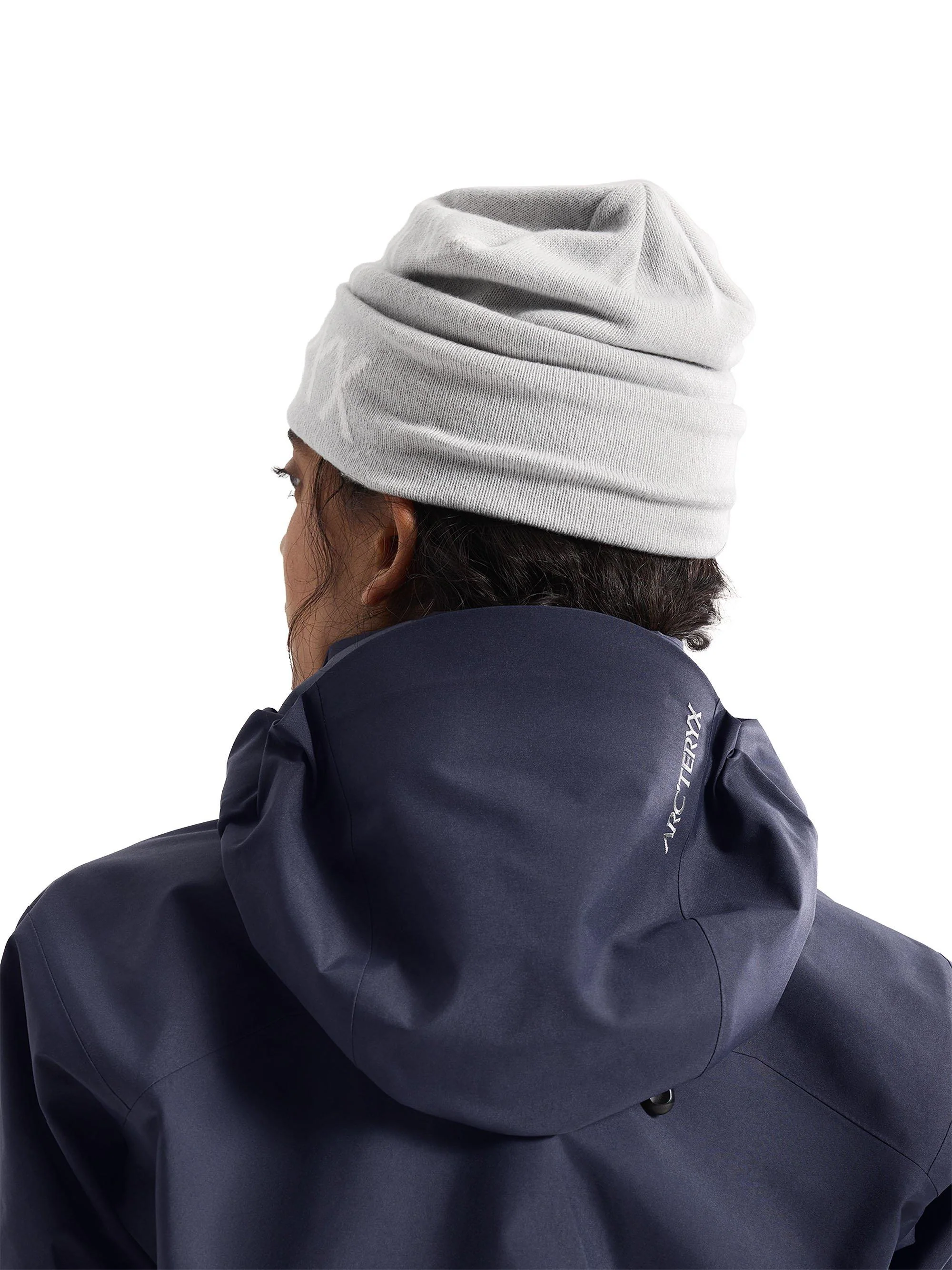 Unisex Bird Word Toque - Solitude/Arctic Silk - Image 5