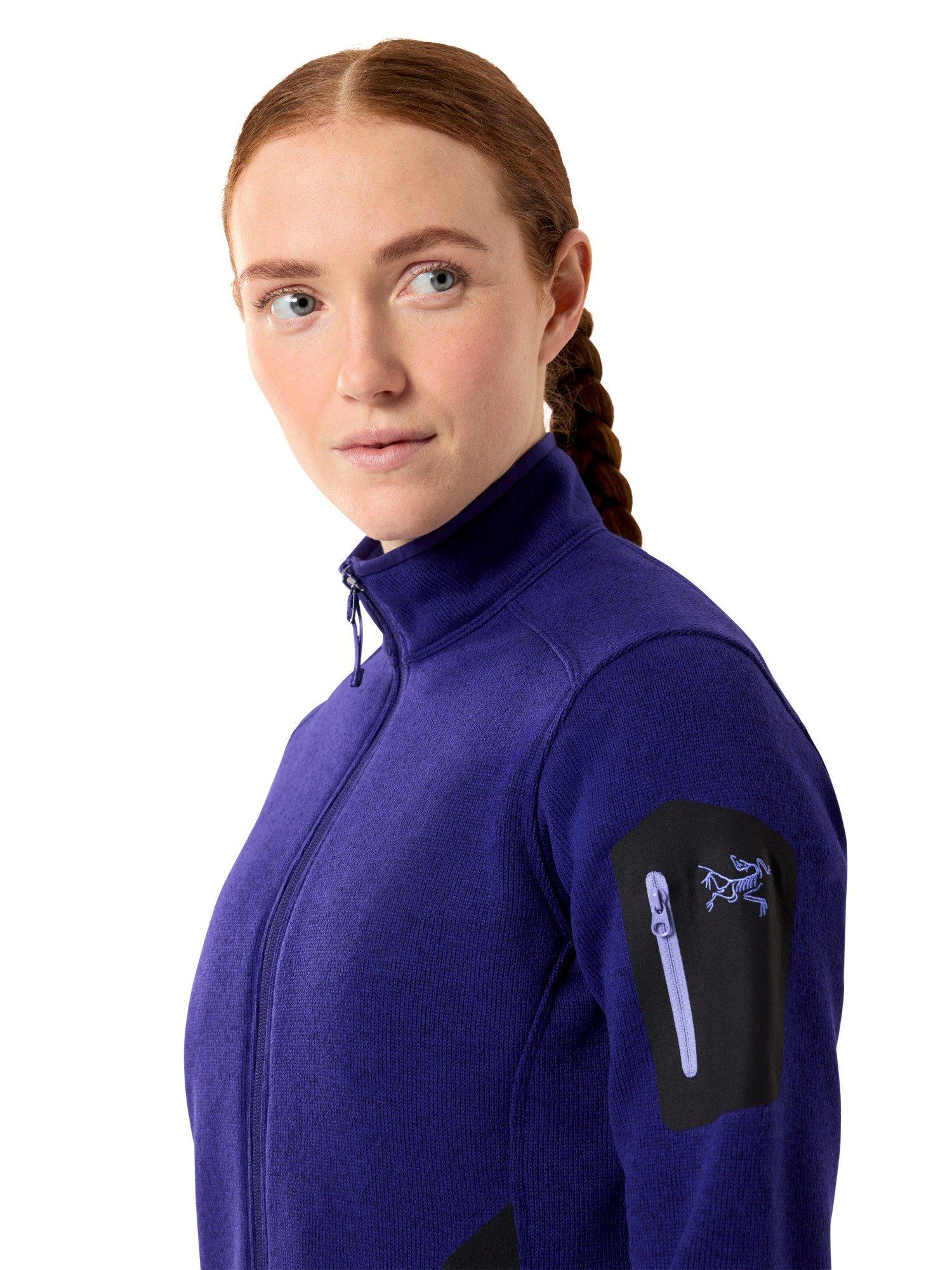 Women's Covert Cardigan (Revised) - Soulsonic Heather / Black - Image 3