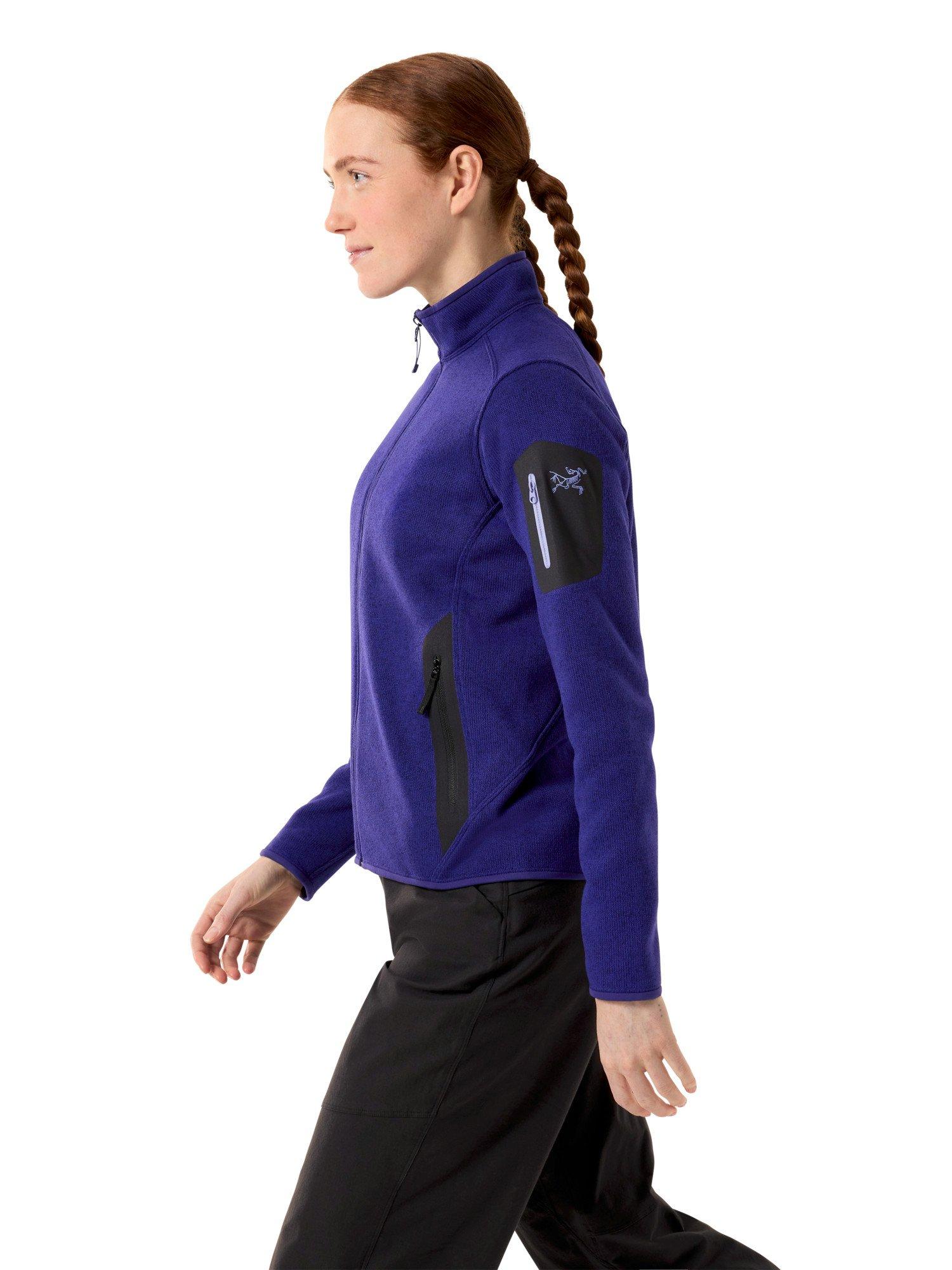 Women's Covert Cardigan (Revised) - Soulsonic Heather / Black - Image 6