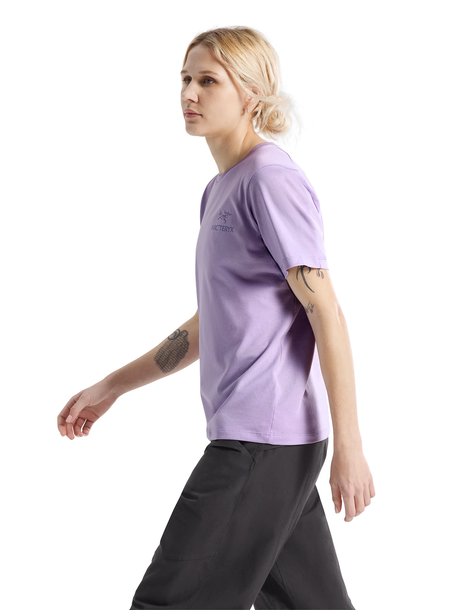 Women's Kragg SL Cotton Emblem T-Shirt - Mallow - Image 4