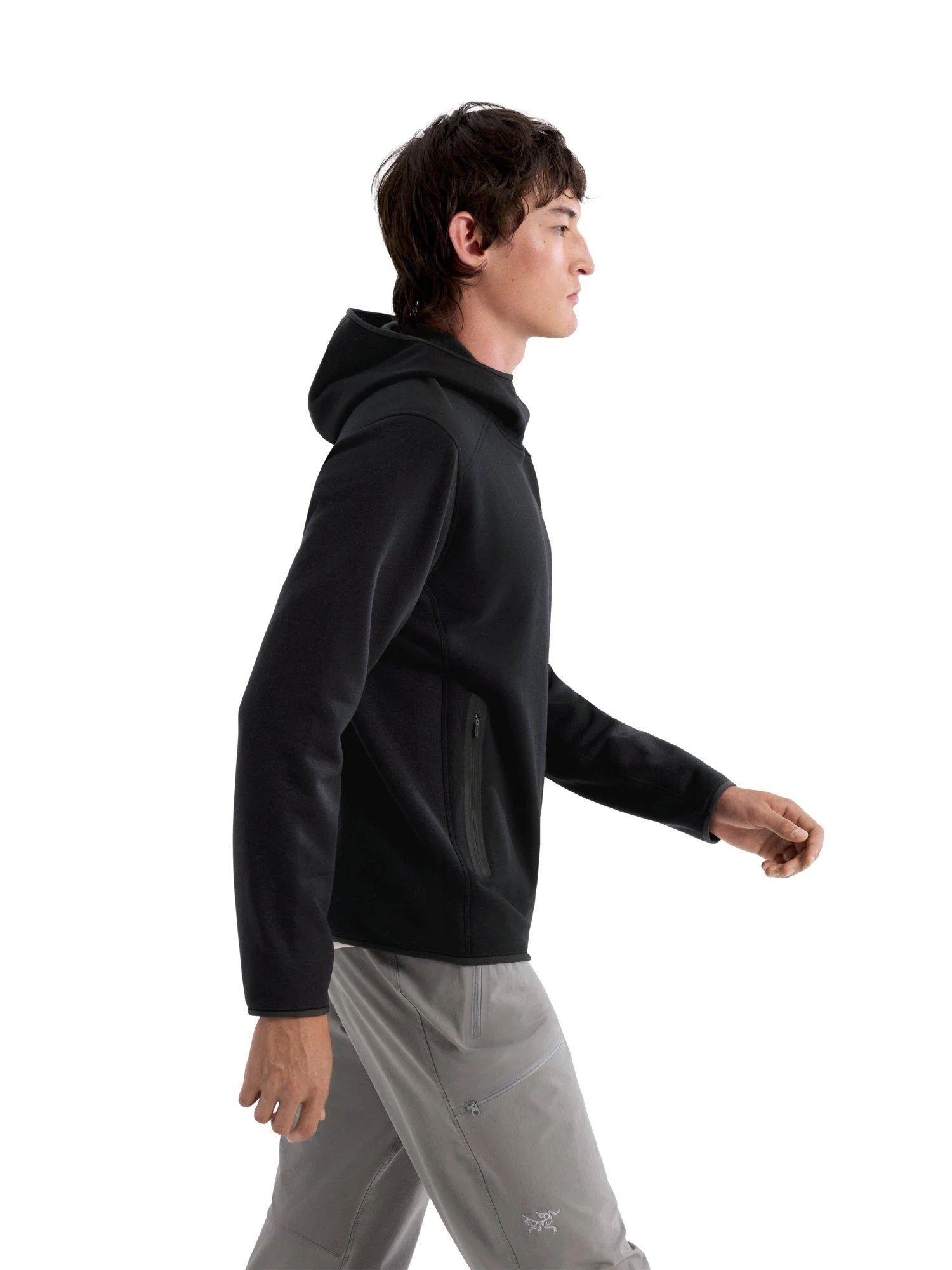 Men's Kyanite Pullover Hoody - Black - Image 6