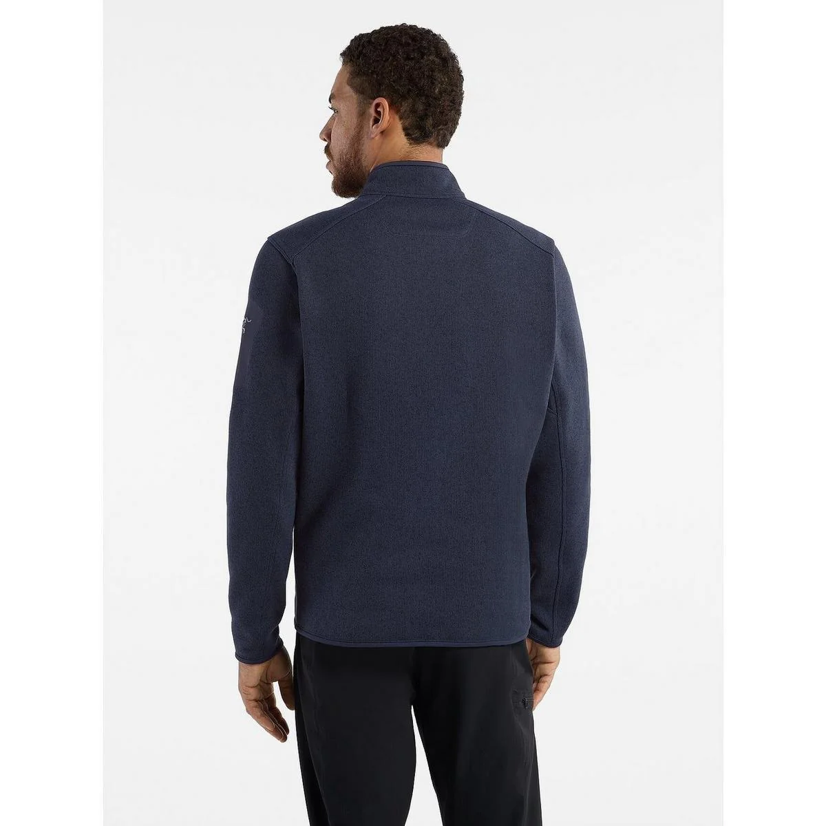 Men's Covert Half Zip - Black Sapphire - Image 3