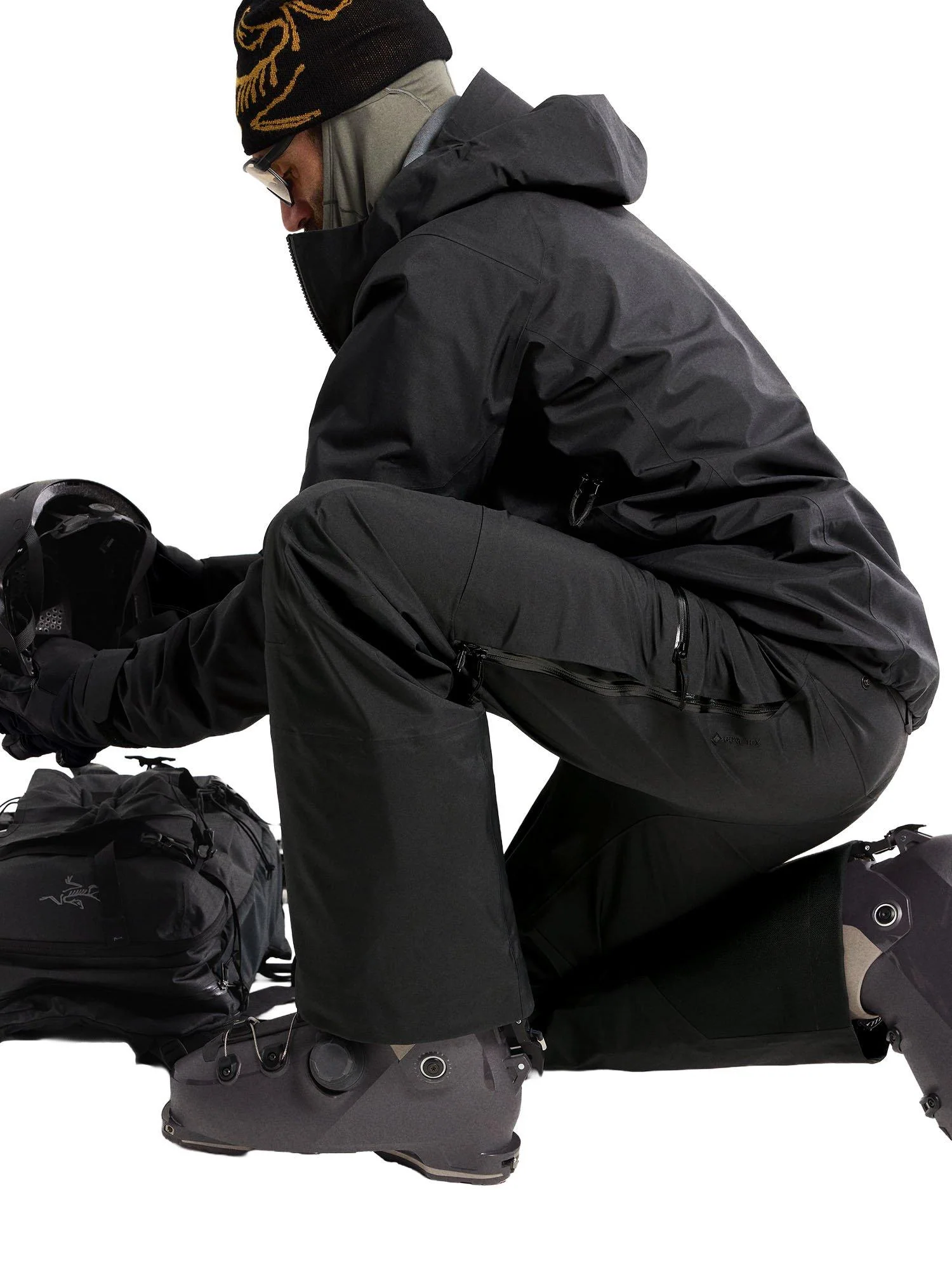 Men's Sabre GORE-TEX Pants - Black - Image 5