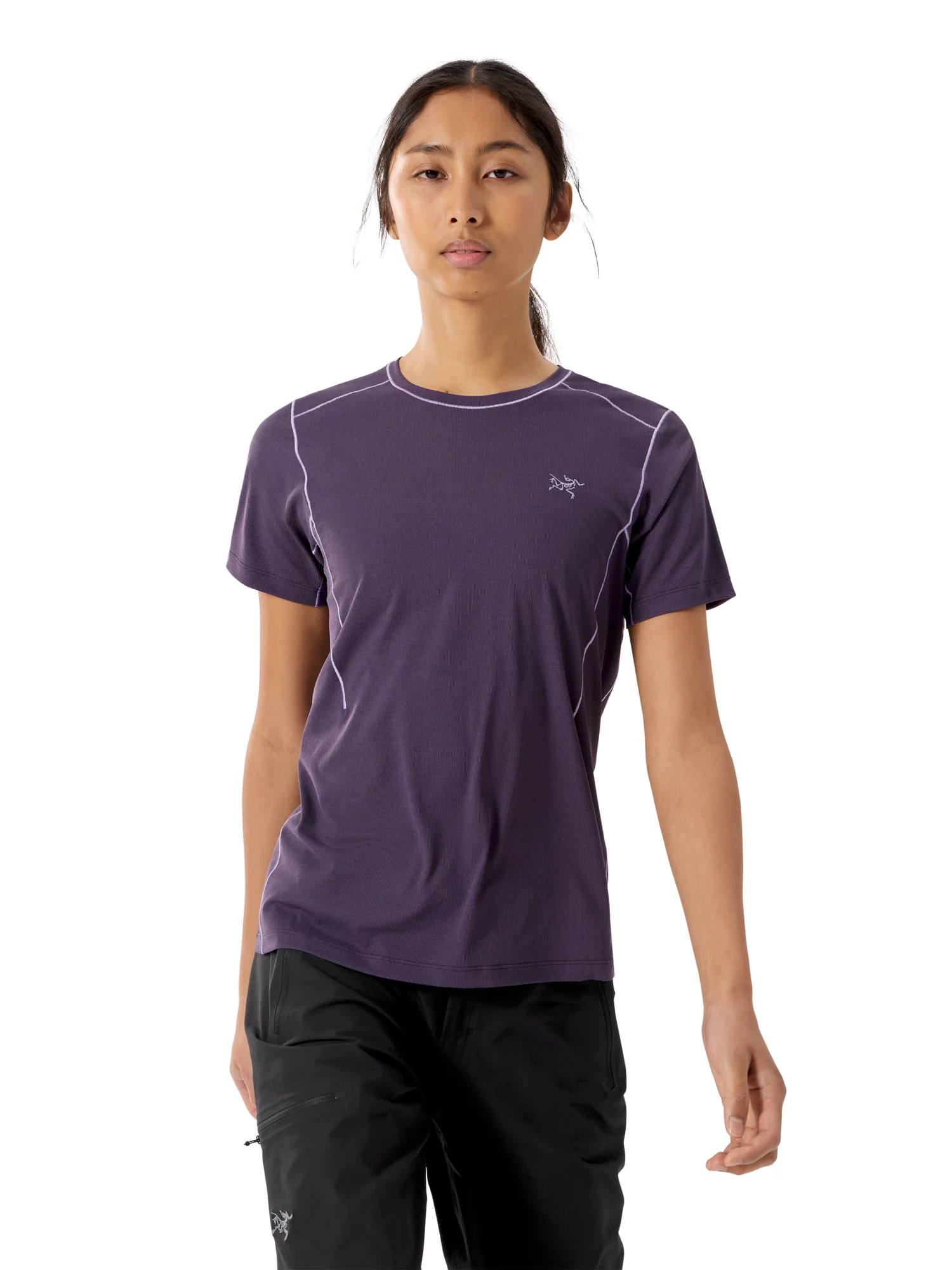 Women's Sunna Crew Neck Short-Sleeve T-Shirt - Moondrop - Image 2