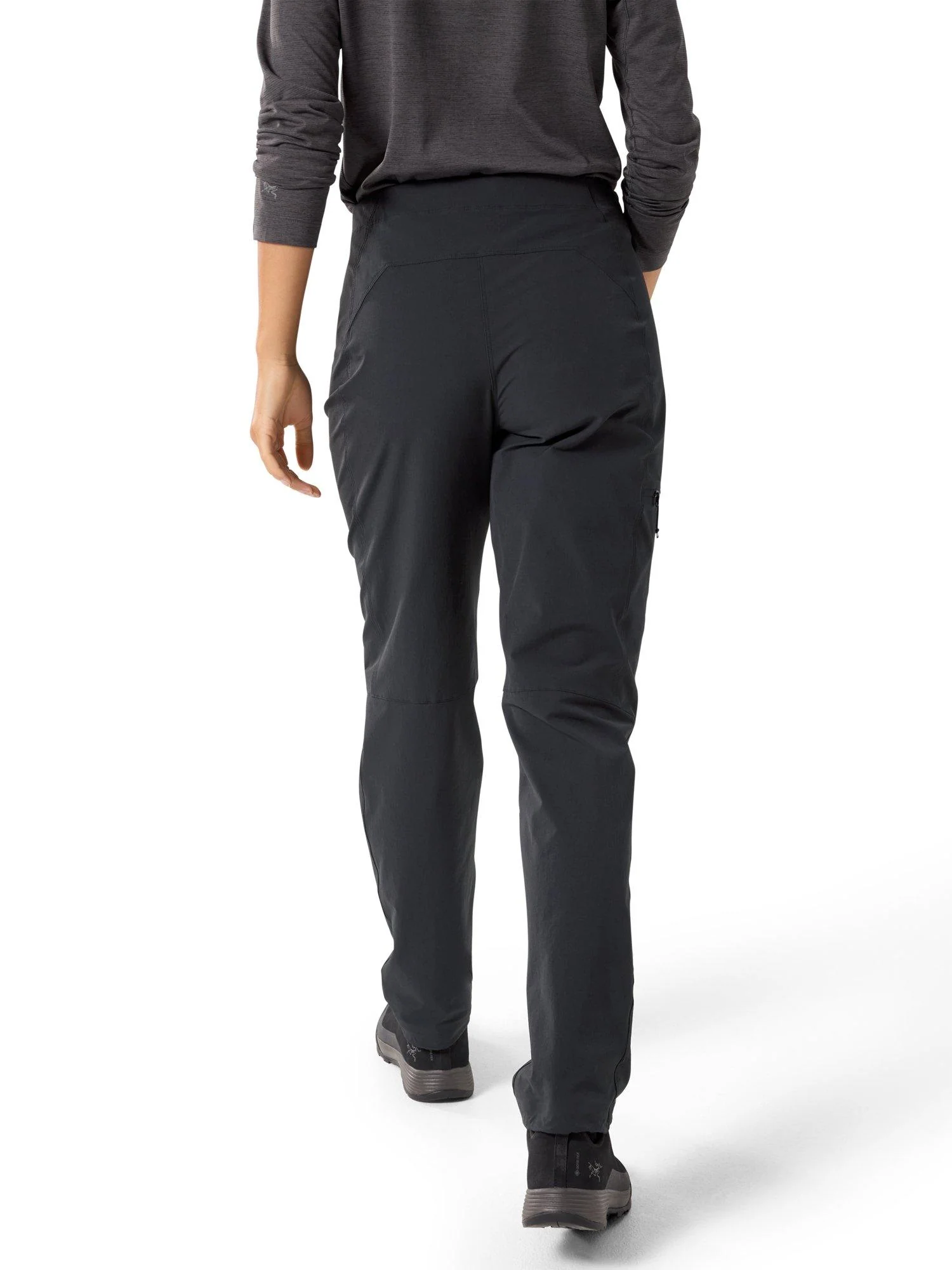 Women's Gamma Pant (Short) - Black - Image 4