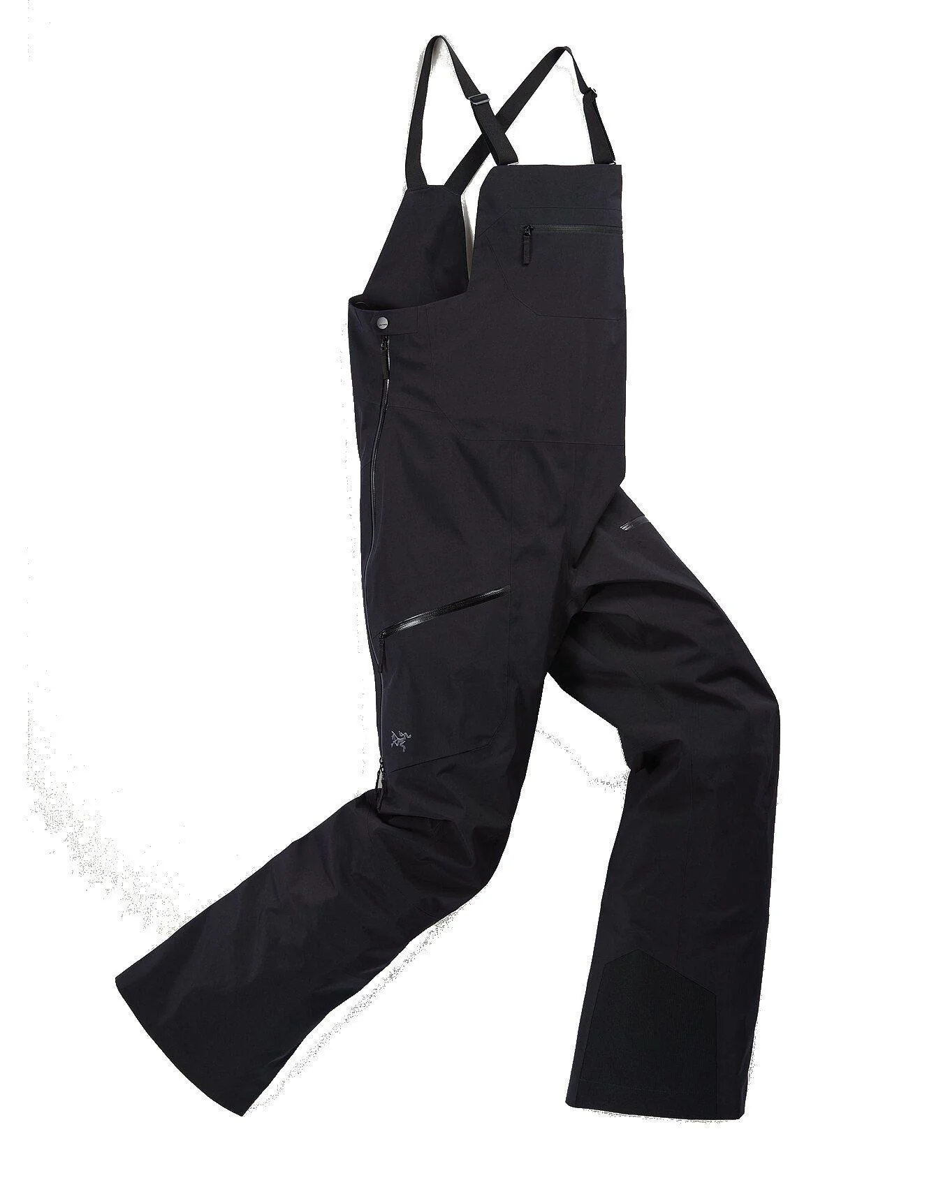 Womens Sentinel Bib Pants - Black - Image 4