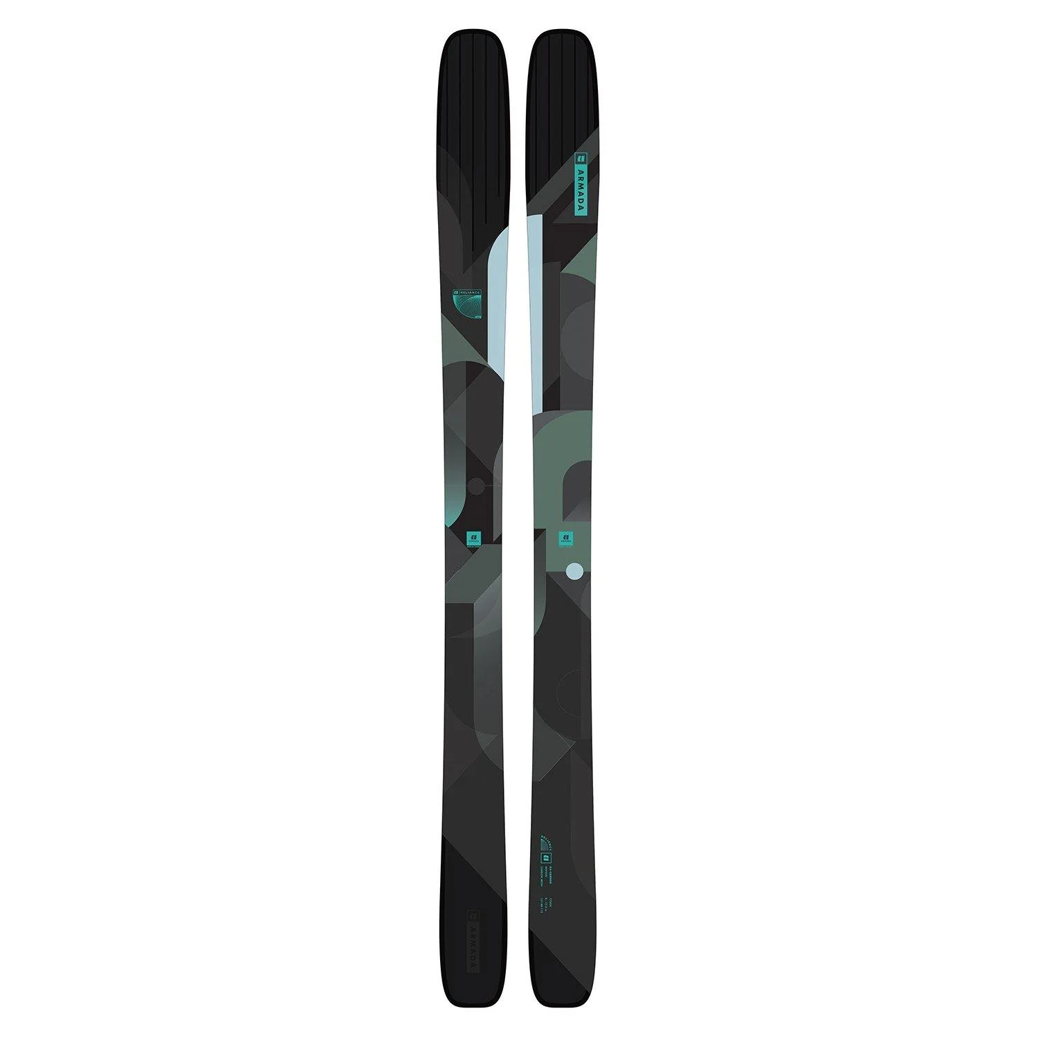 Women's Reliance 88mm C All-MountainSkis - Black/Blue - Image 3