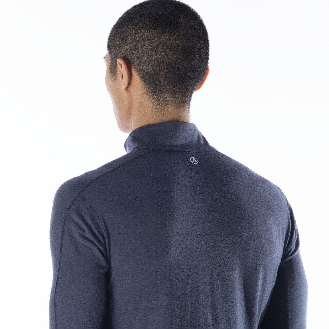 Men's Boulder 125 Quarter Zip - Dusk Blue - Image 4