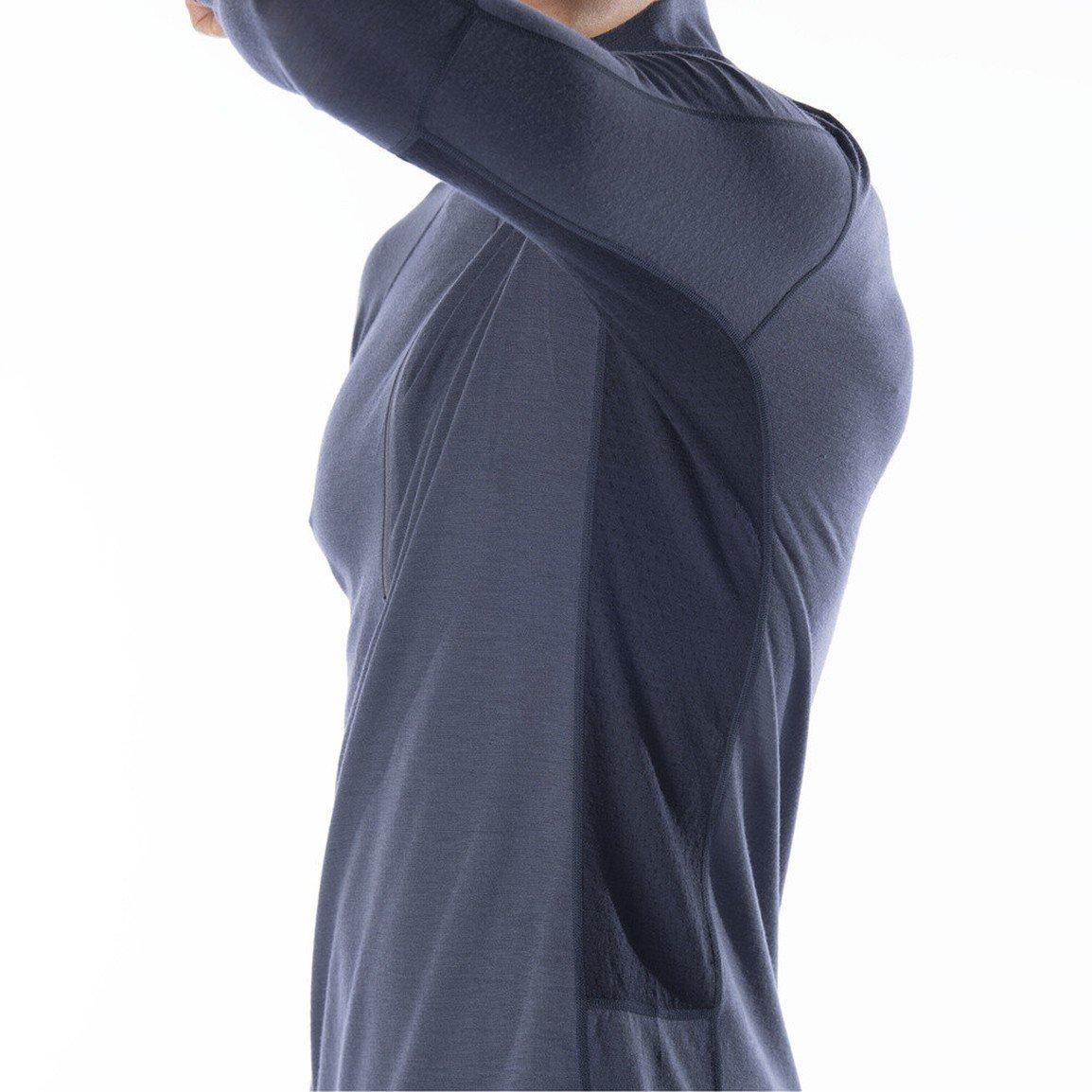 Men's Boulder 125 Quarter Zip - Dusk Blue - Image 5