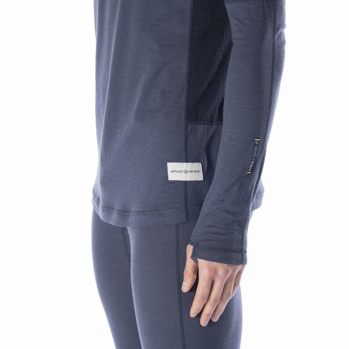 Men's Boulder 125 Quarter Zip - Dusk Blue - Image 6