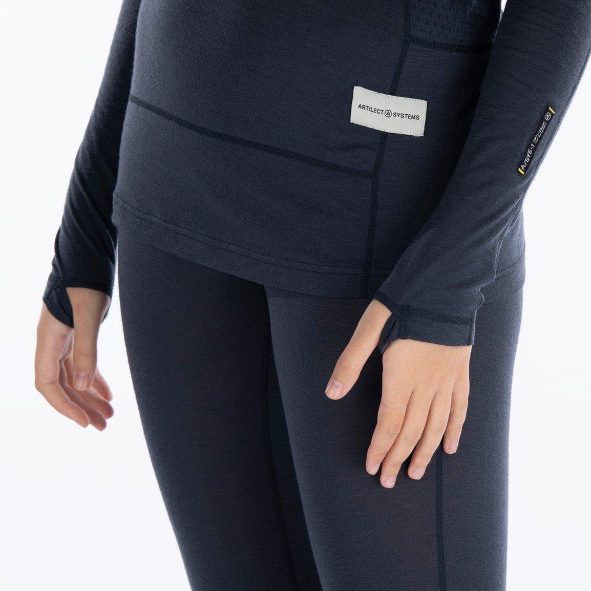 Women's Boulder 125 Quarter Zip - Dusk Blue - Image 6