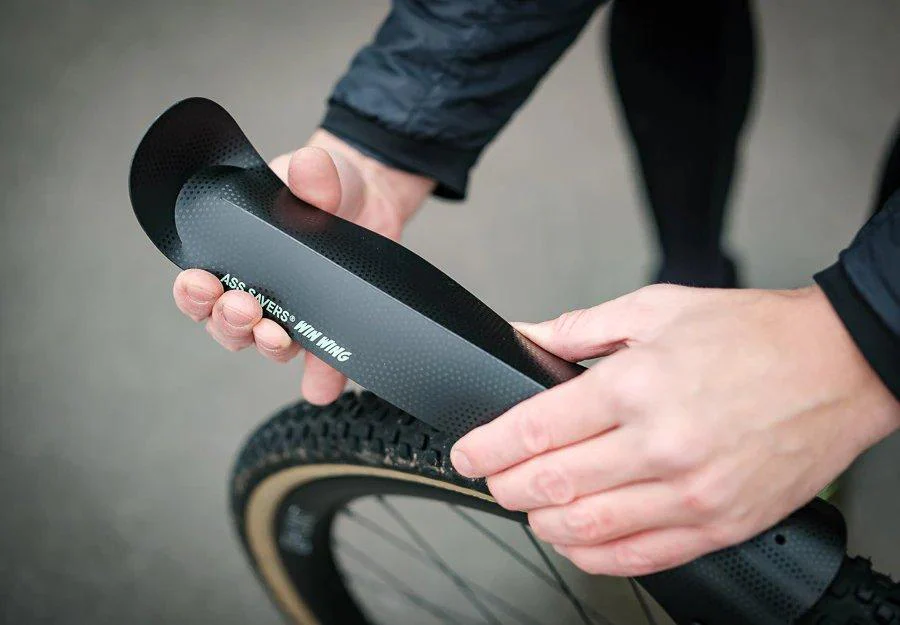 Win Wing 2 Gravel Rear Mudguard - Black - Image 2