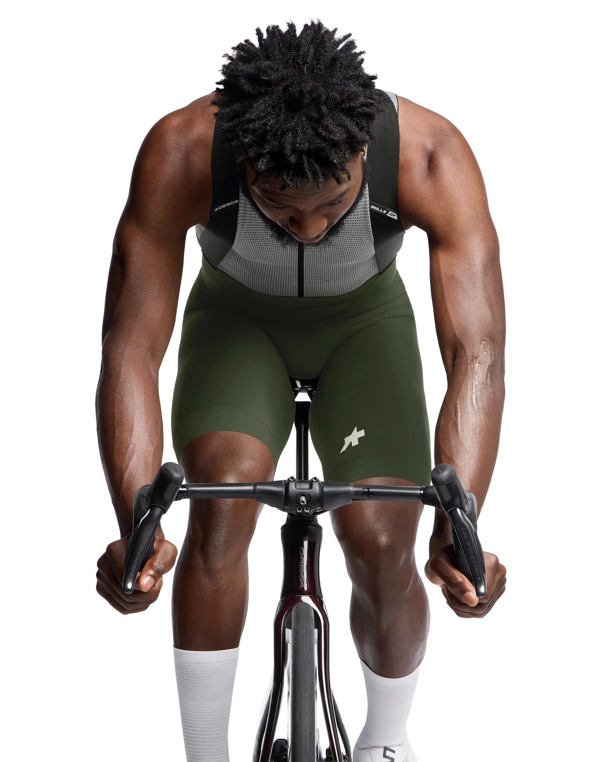 Men's Mille GT Bib Shorts S11 - Green - Image 3