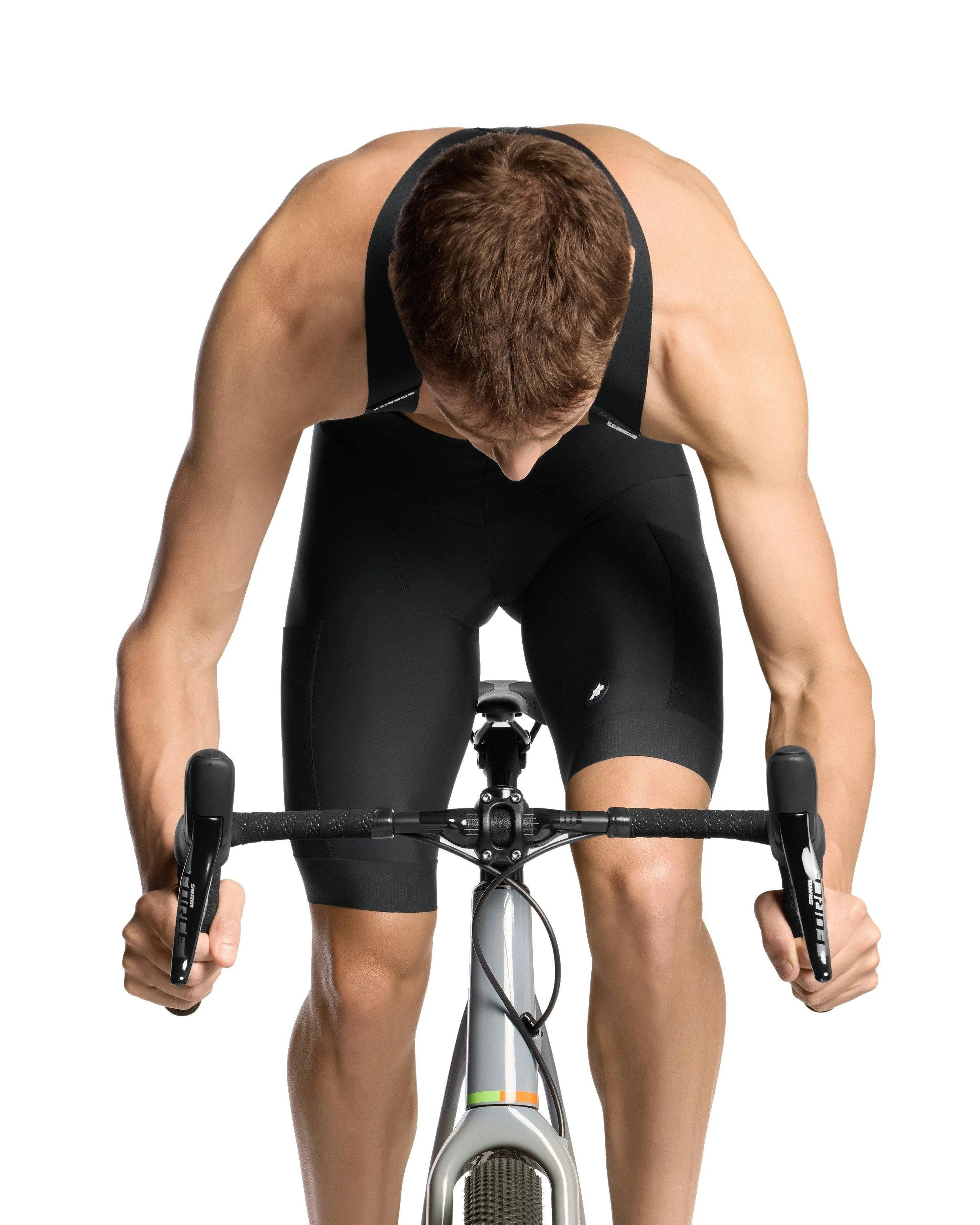 Men's Tactica T5 Gravel Bib Shorts - Black - Image 4