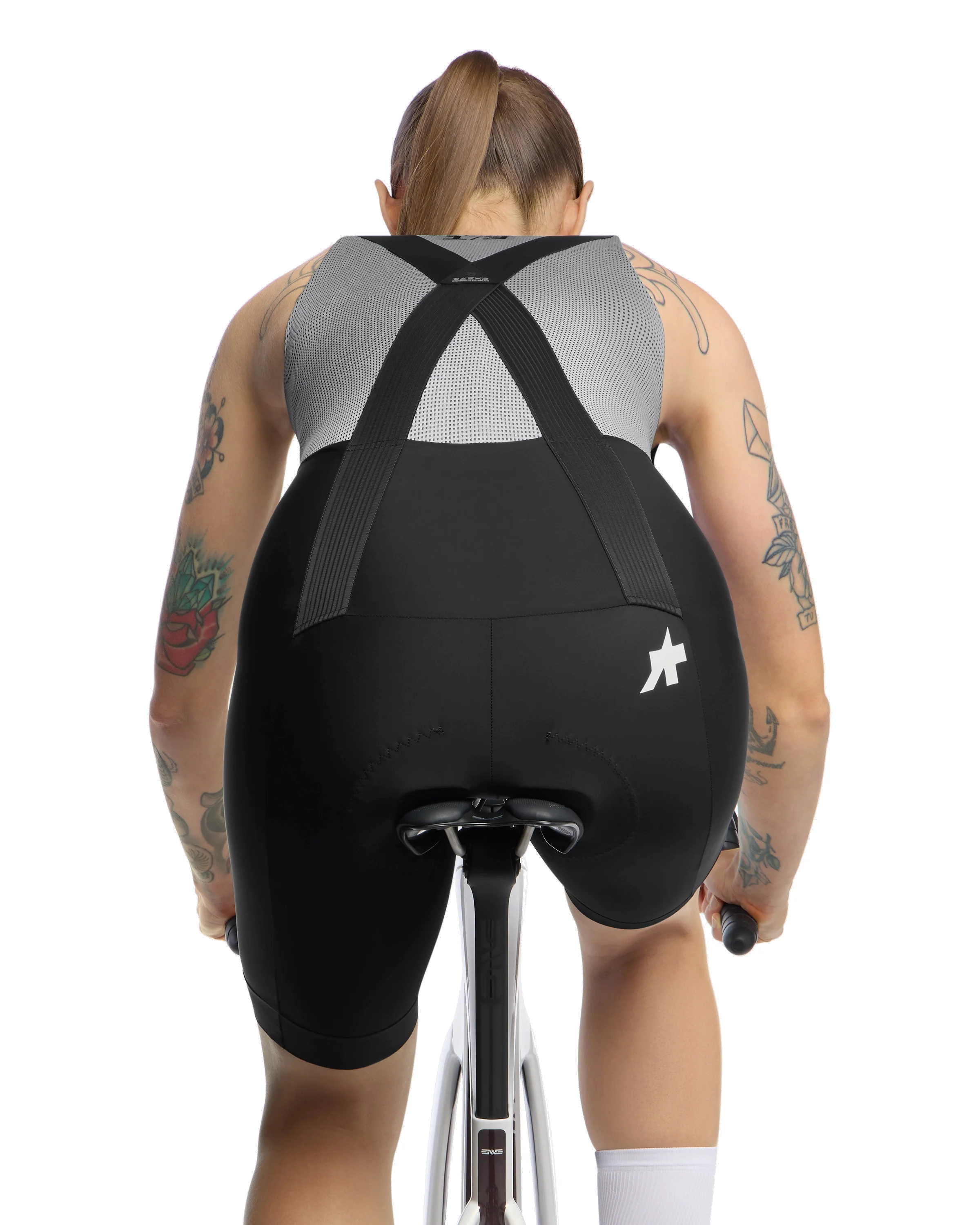 Women's Uma GT Bib Shorts S11 - Black - Image 4