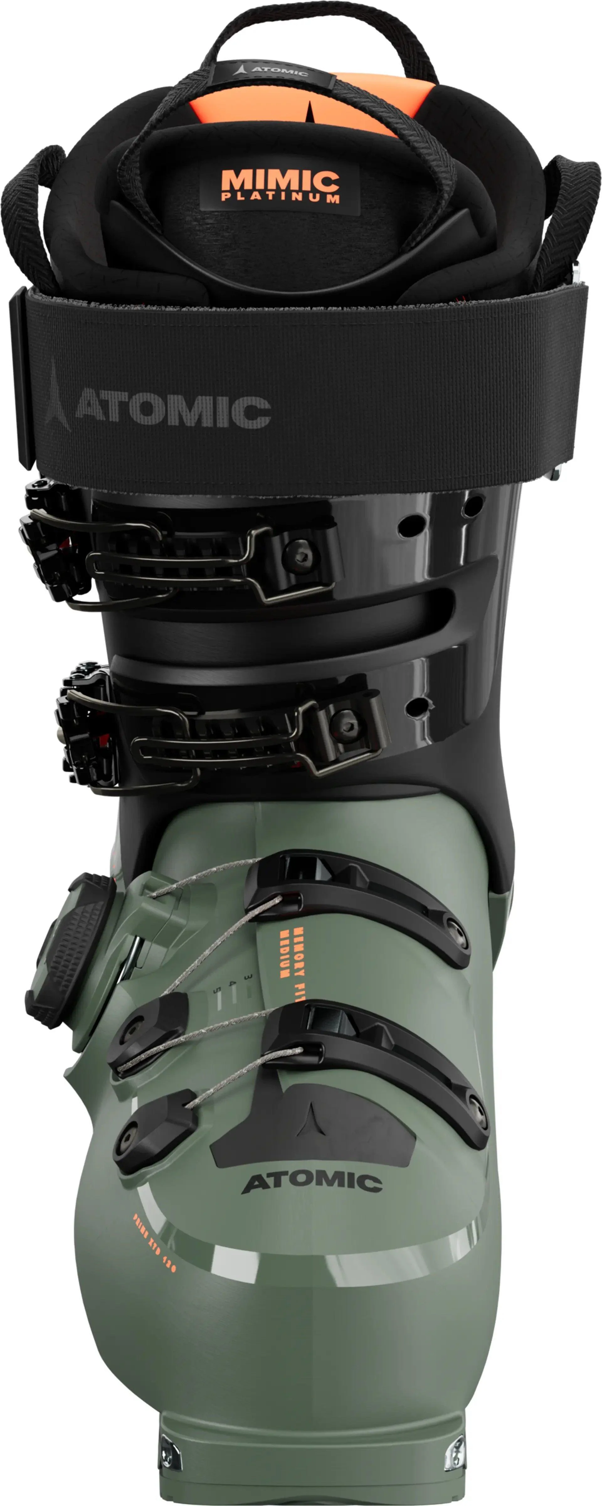 Men's Hawx Prime XTD 120 BOA GW Ski Boots - Green / Orange - Image 3