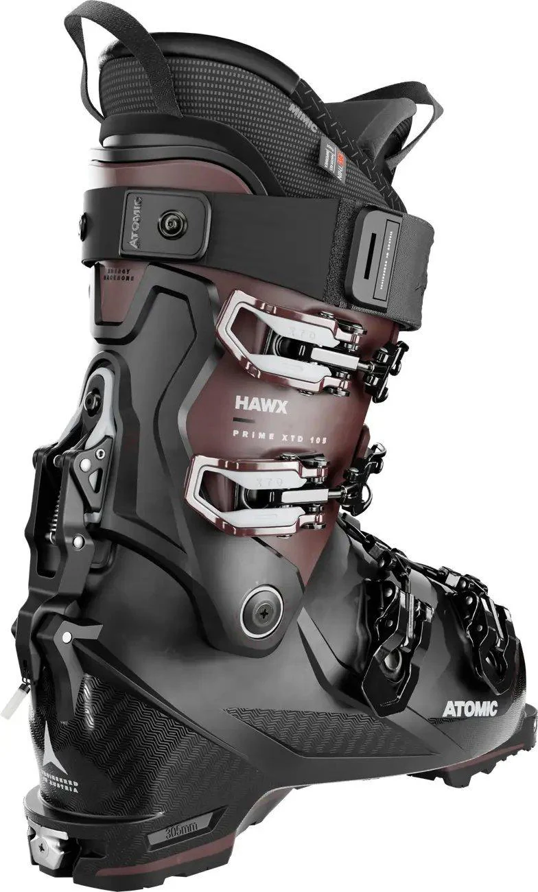 Women's Hawx Prime XTD 105 GW Ski Boots - Black/Maroon - Image 2