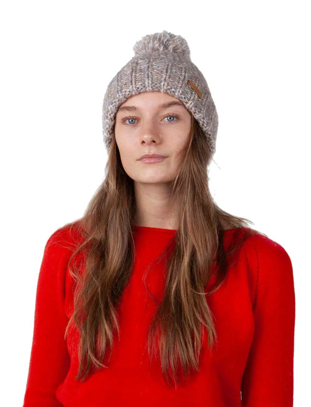 Barts Aitane Beanie - Heather Grey - Image 3
