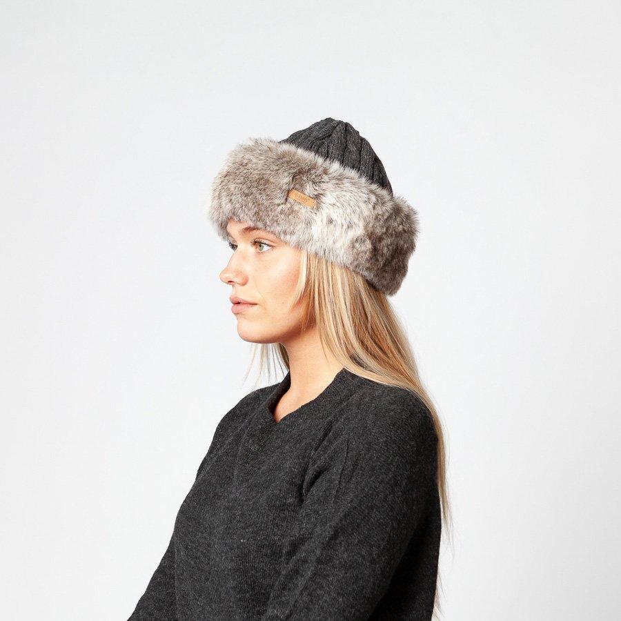 Fur Cable Bandhat - Grey - Image 3