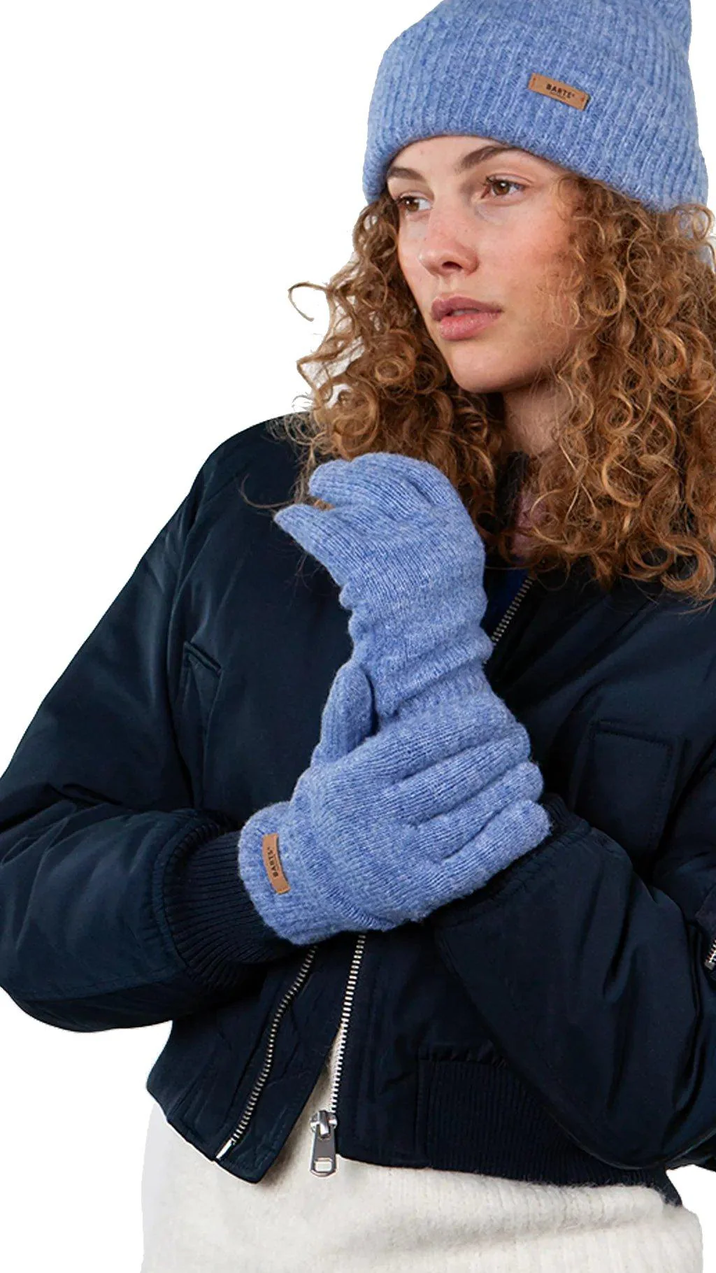 Women's Witzia Gloves - Light Blue - Image 4